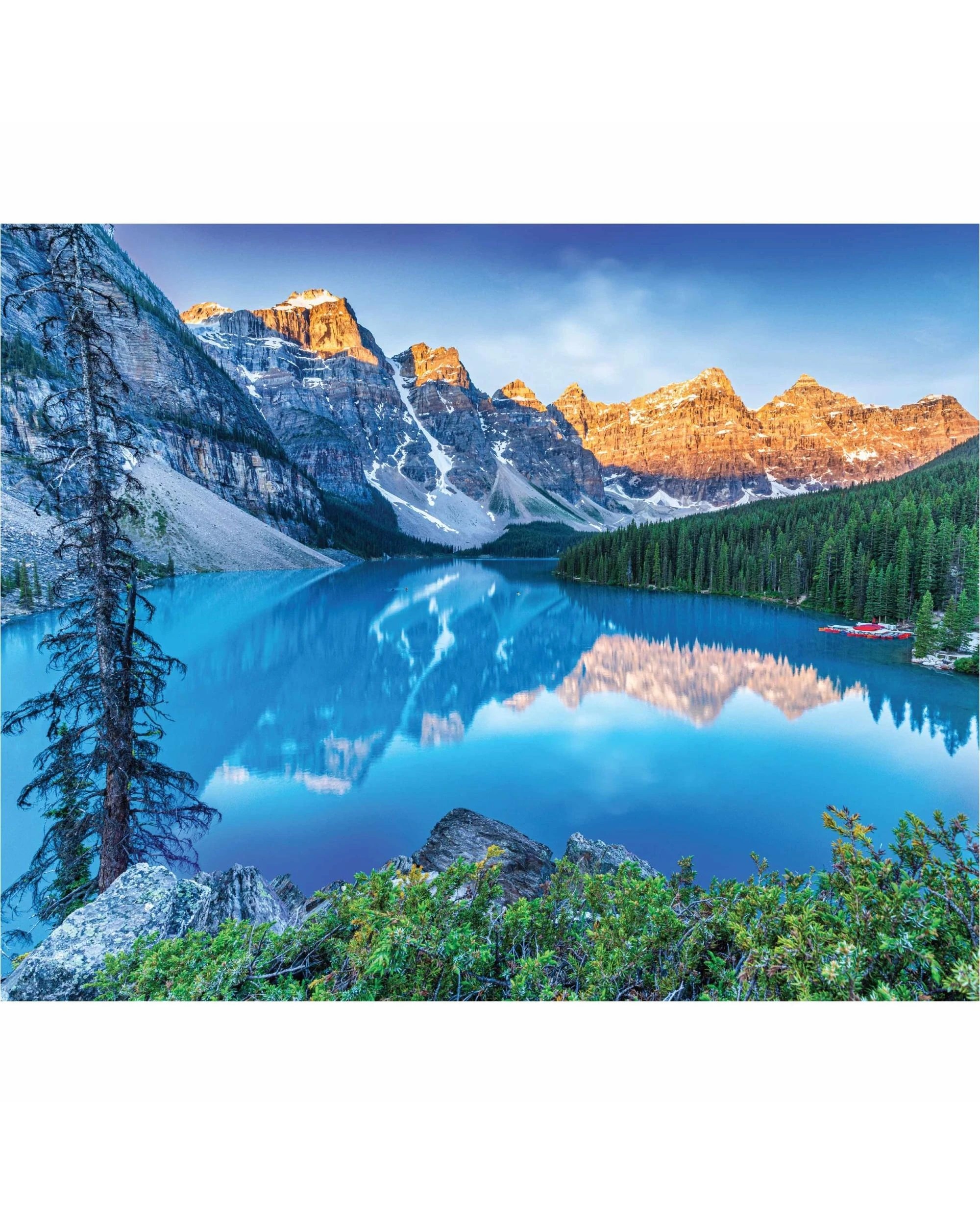 2 Hinkler Mindbogglers Moraine Lake Alberta Canada 1000 Piece Puzzle, 2 of 3