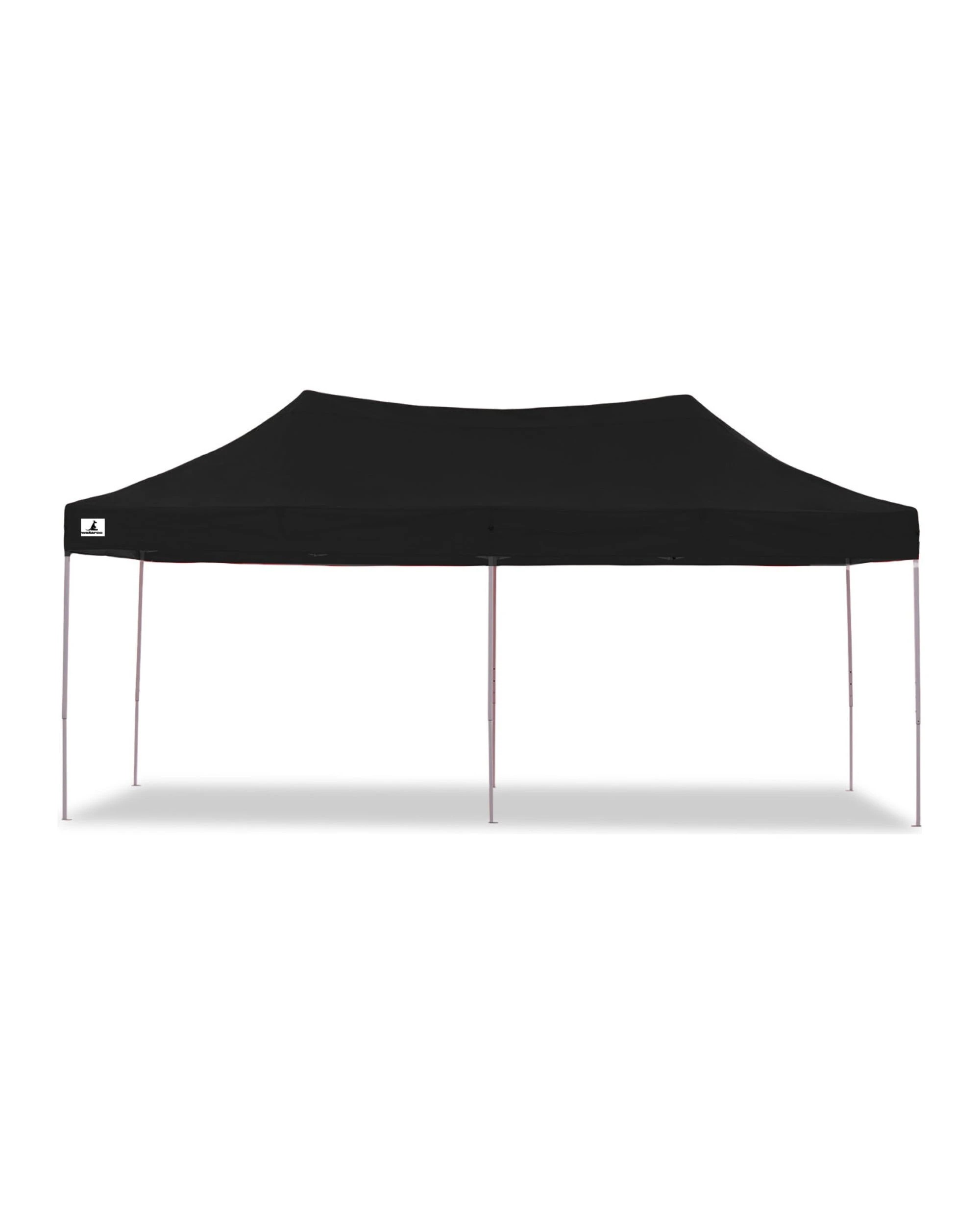 2 Wallaroo 3m x 6m Outdoor Gazebo Folding Party Tent Marquee Canopy Camping Beach - Black, 2 of 7
