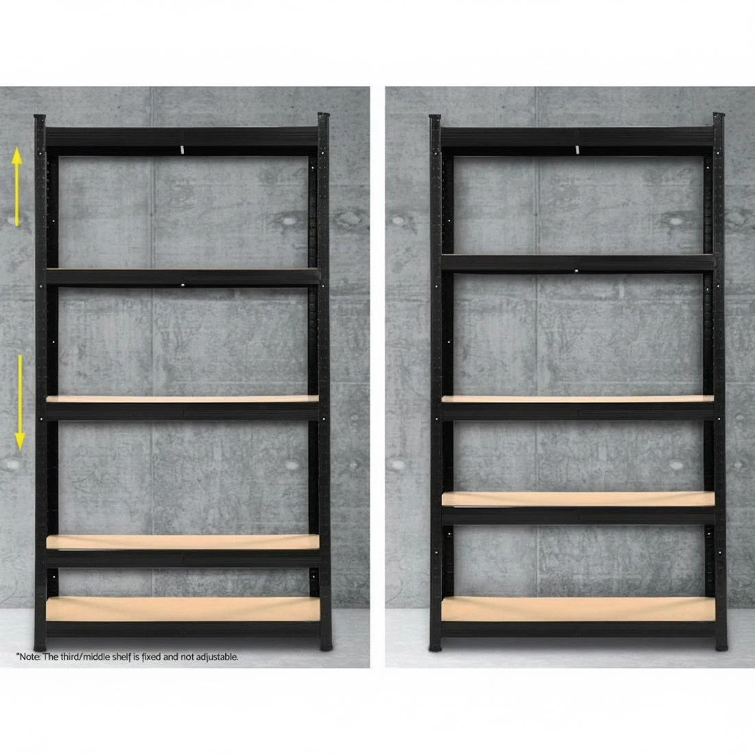 5 Giantz 1.8M Warehouse Rack Garage Shelving Pallet Racking Storage Shelves Steel - Multi, 5 of 6
