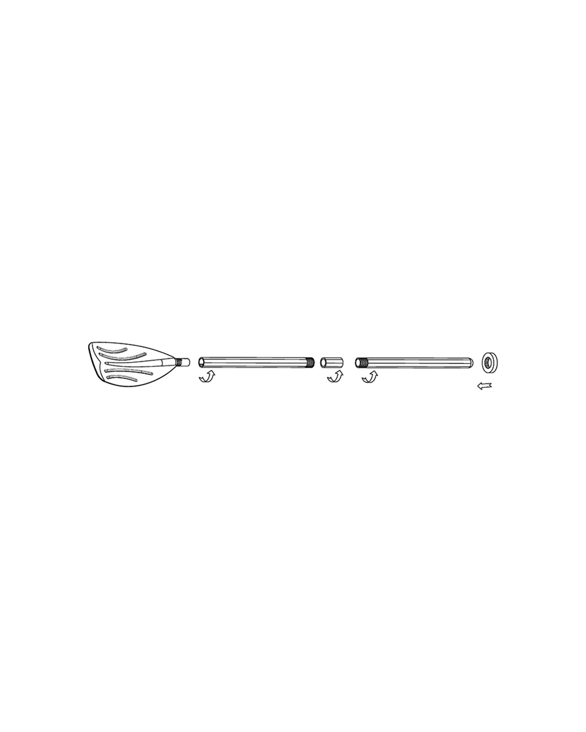 5 Intex 48" French Oars, 5 of 5