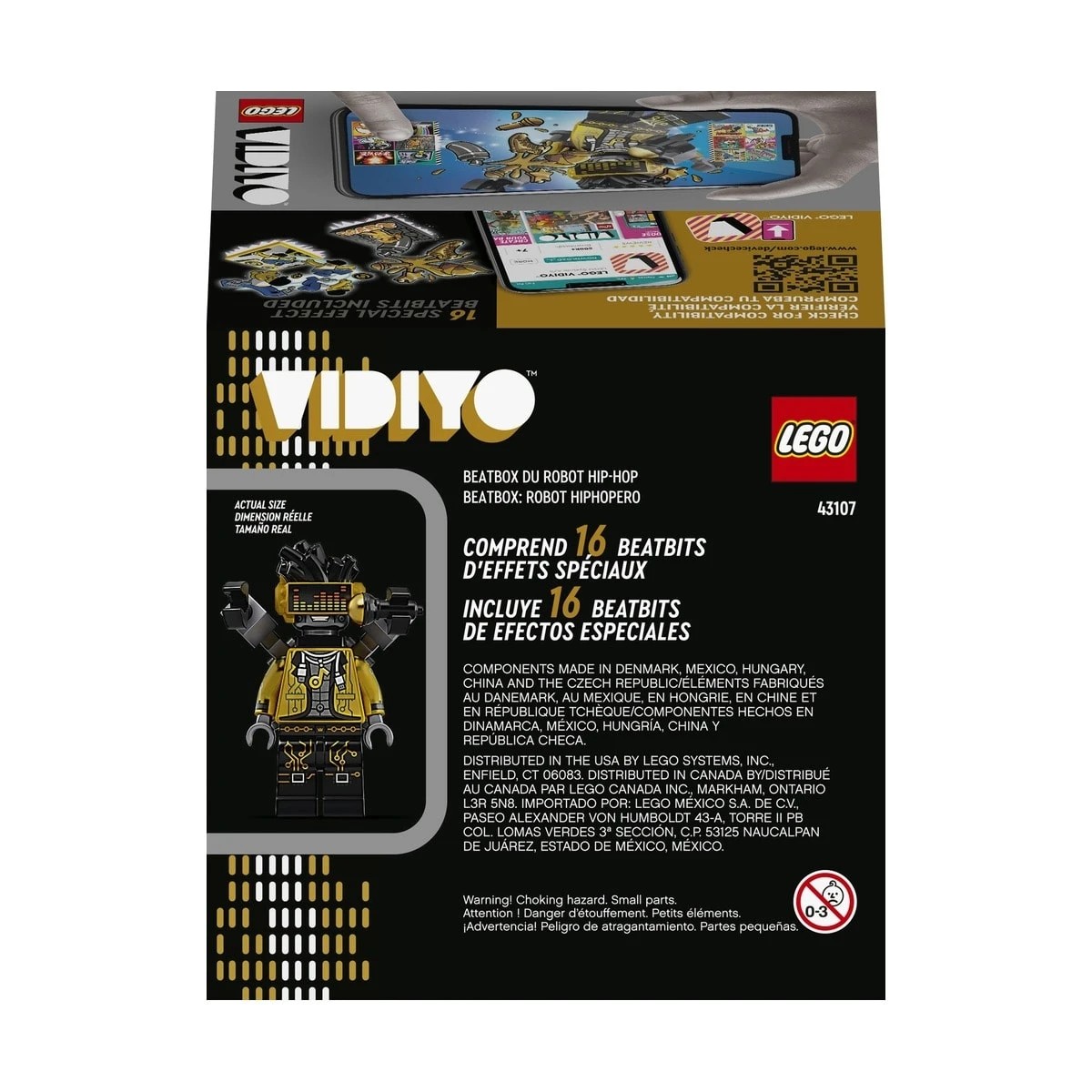 10 LEGO VIDIYO HipHop Robot BeatBox 43107, 10 of 10