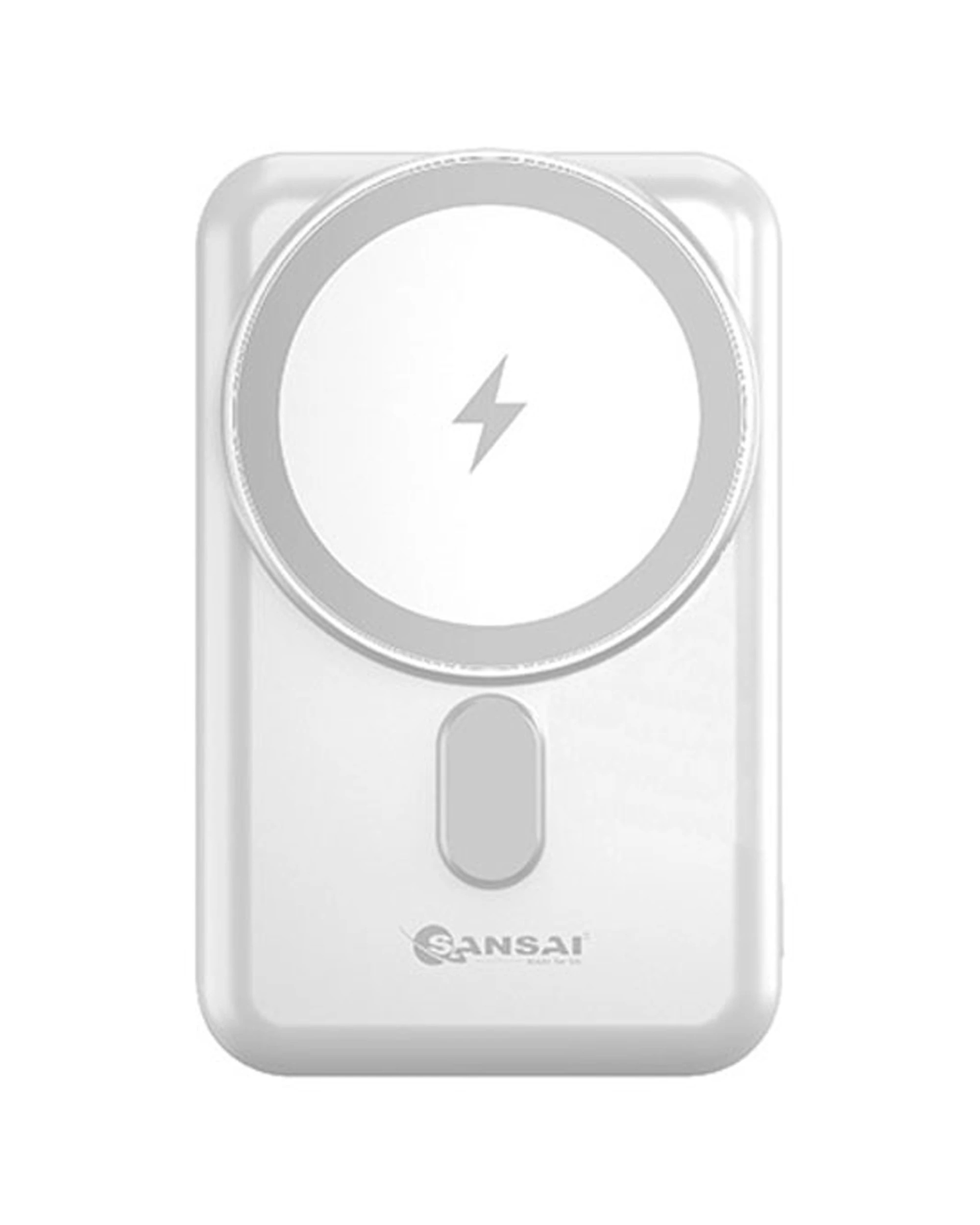 1 Sansai Power Bank USB-C 10000mAh 22.5W with Kickstand LED 11x7 cm - Assorted, 1 of 5