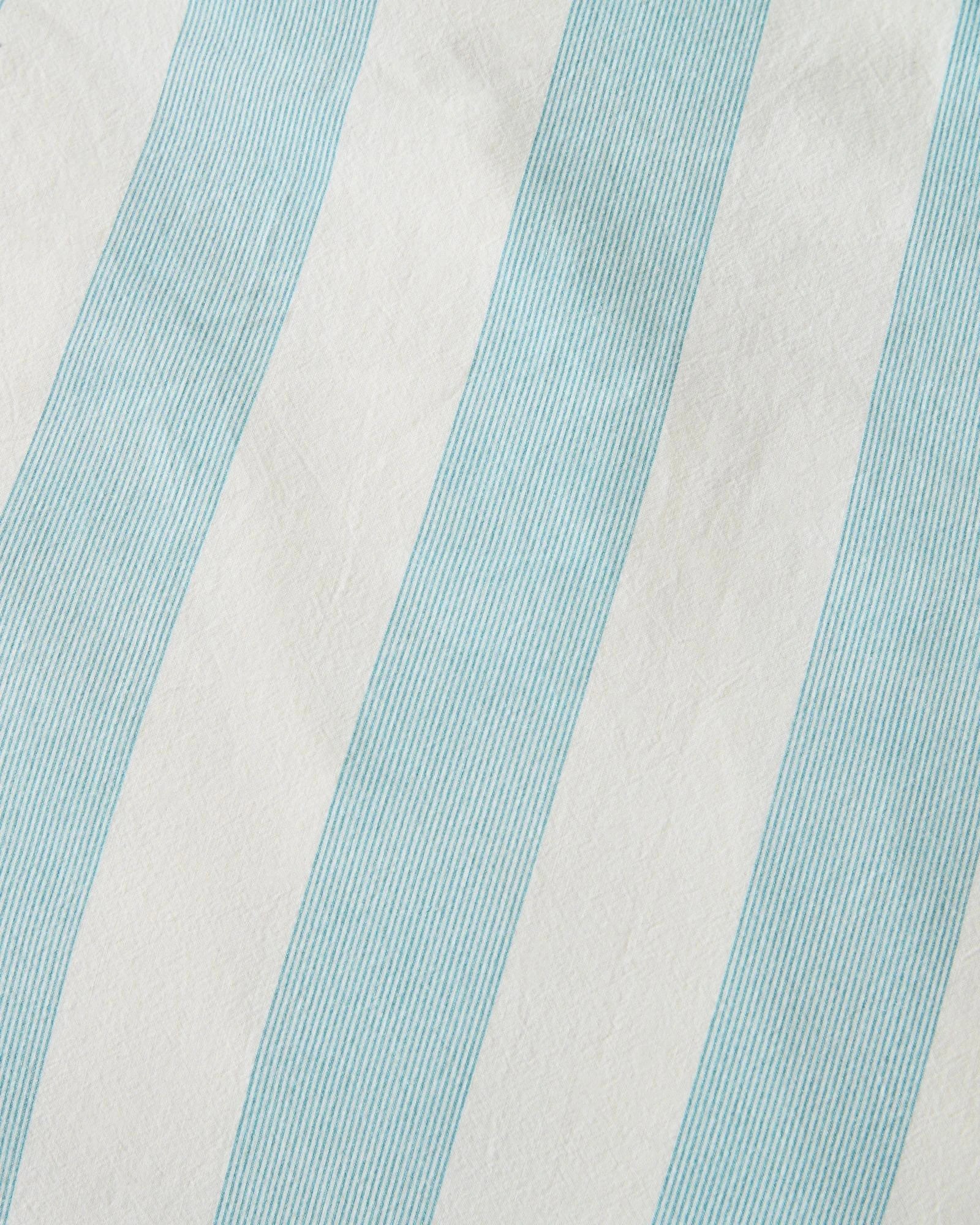 5 Arlo Stonewash Stripe Kids Quilt Cover Set - Double Bed - Blue, 5 of 6