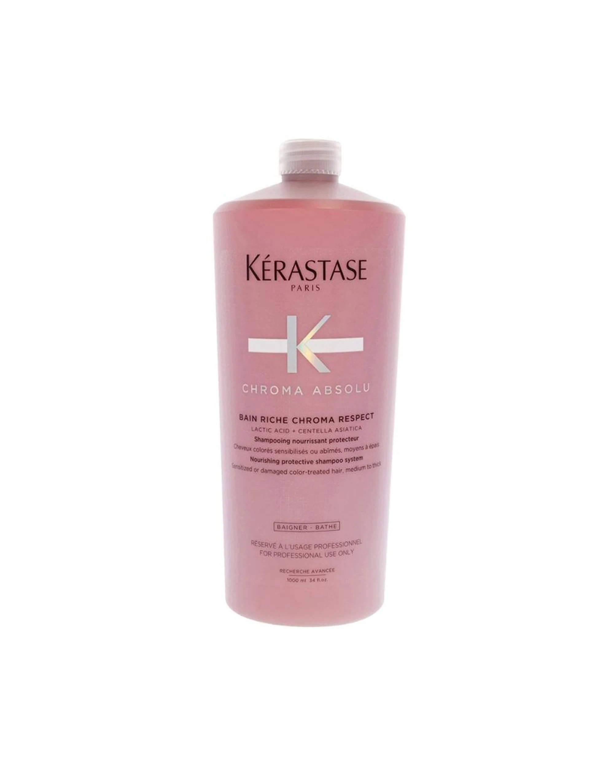 1 Kerastase Chroma Absolu Bain Riche Chroma Respect Shampoo 1 Litre/1000mL, 1 of 1
