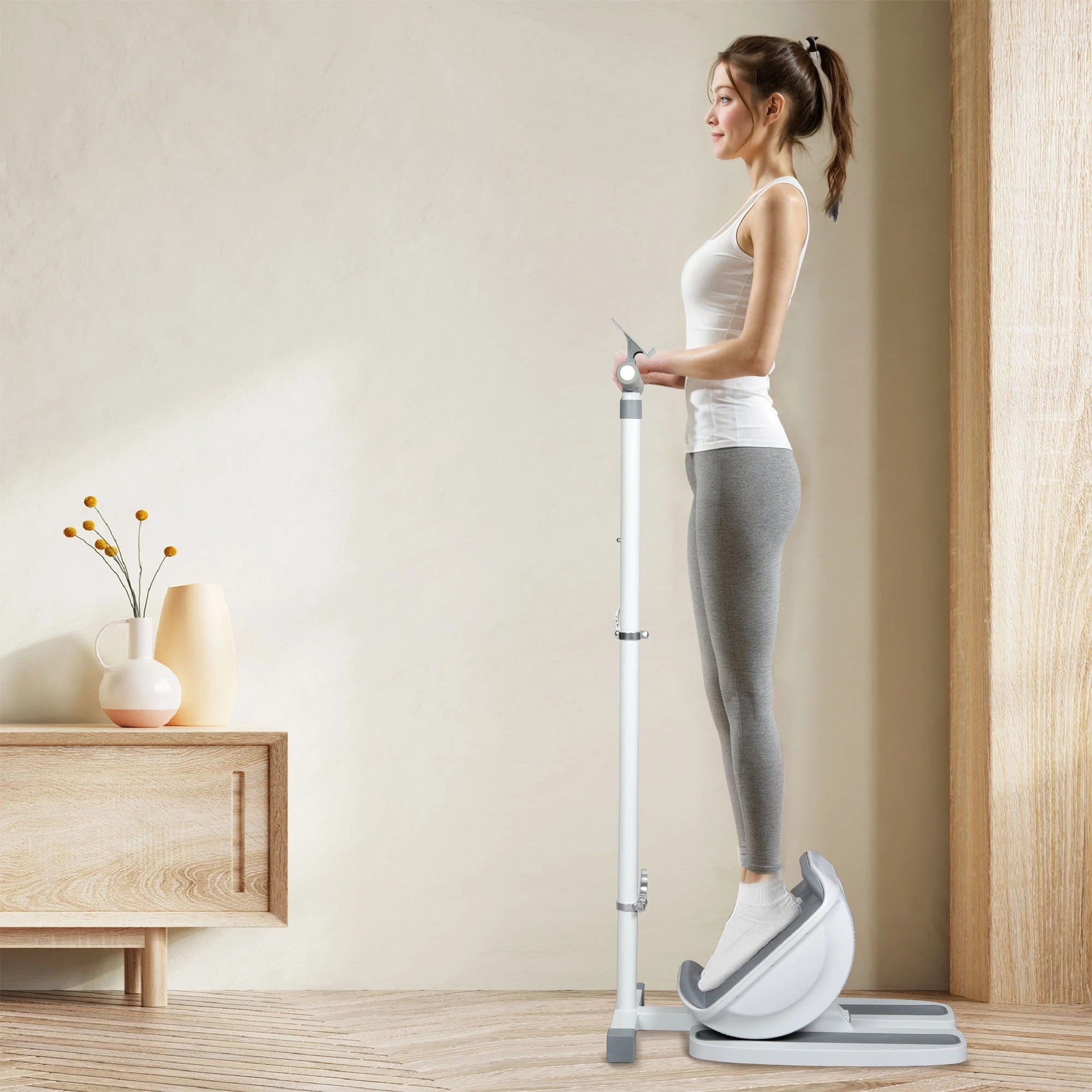 7 Centra Slant Board Adjustable Incline Machine Calf Stretcher Vertical Handle, 7 of 9