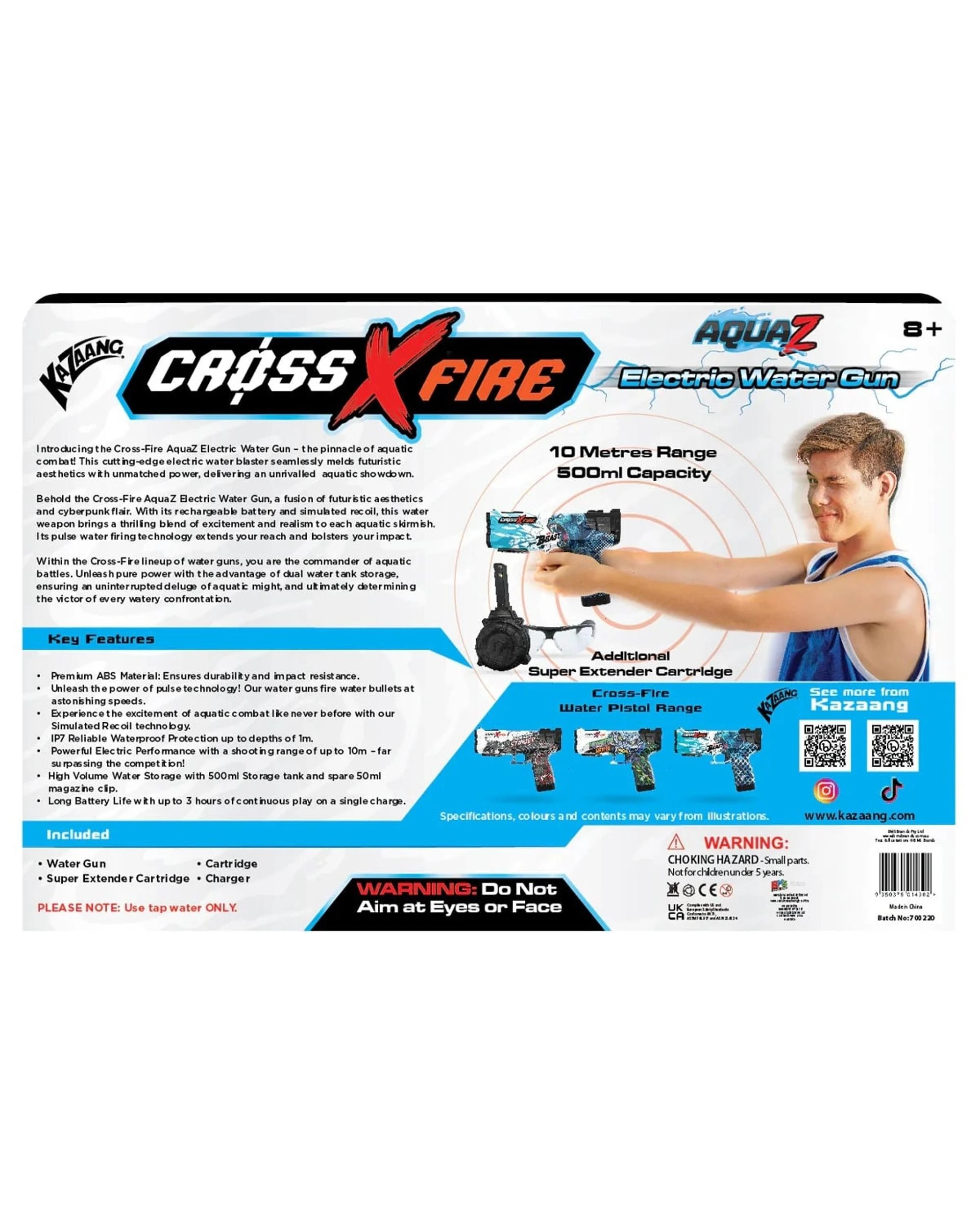 5 CrossXFire AquaZ Stinger Electric Water Gun, 5 of 5