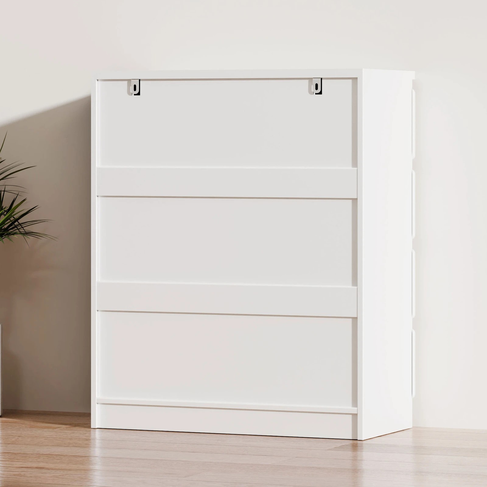 7 Alfordson 5 Chest of Drawers Minimalist Storage Cabinet Dresser - White, 7 of 10