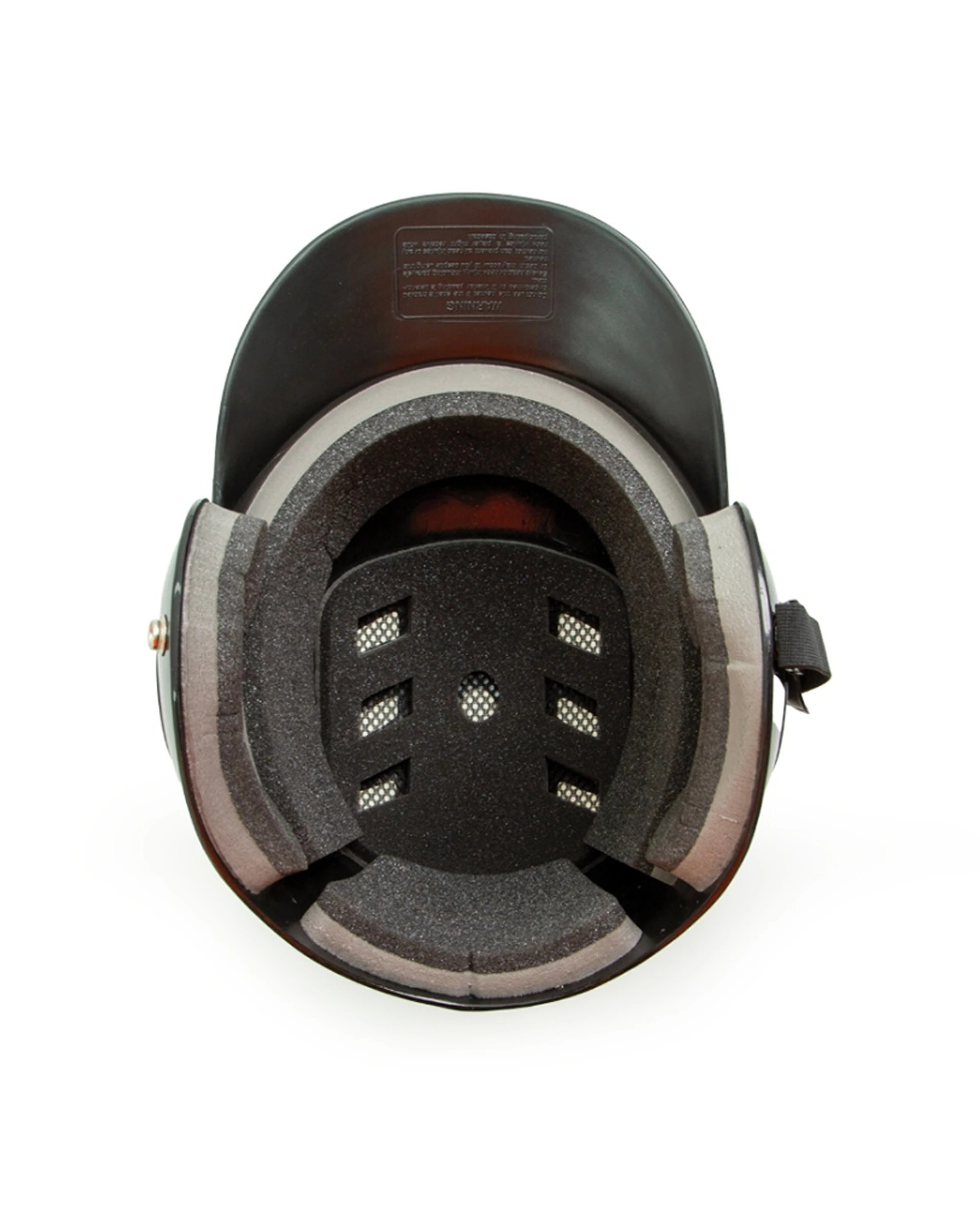 7 Victor Sports Batters Helmet With Ear Protection Shell Medium - Black, 7 of 7