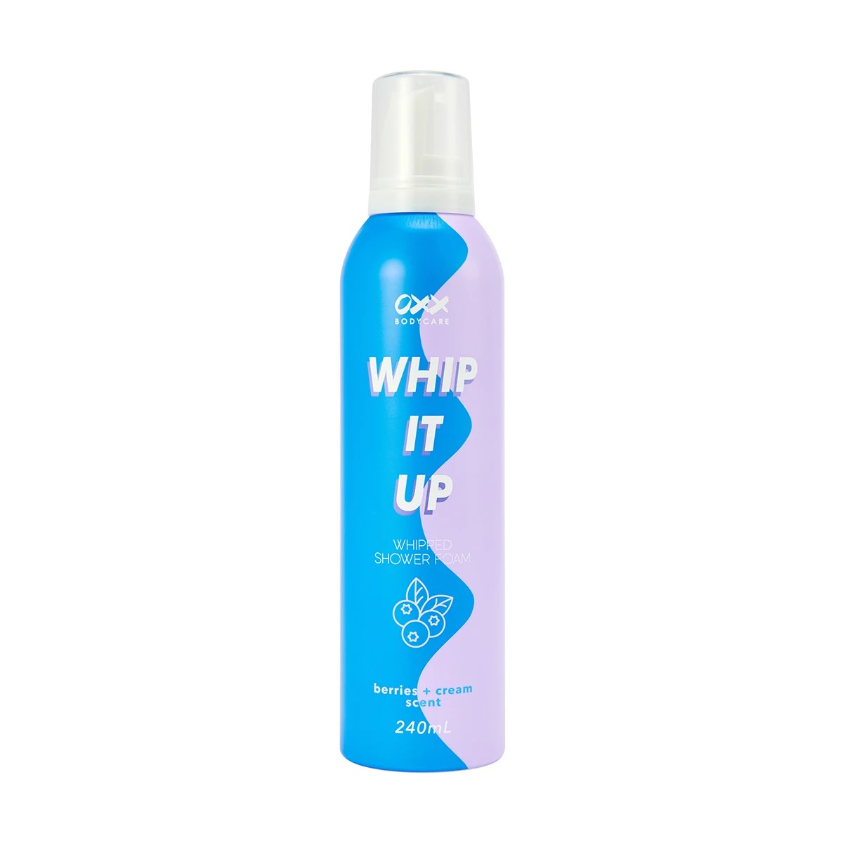 1 Whip It Up Whipped Shower Foam 240ml - Berries and Cream Scent, 1 of 6