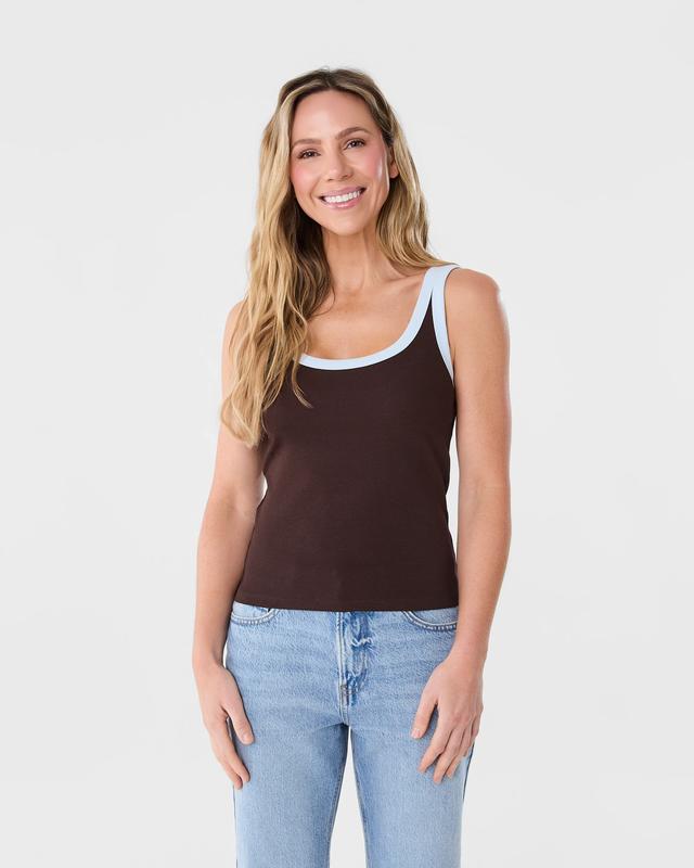Sleeveless Rib 