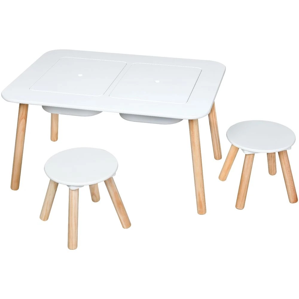 10 Kadink Rascal Kids Table with 2 Tubs White Desks, Tables and Returns, 10 of 10