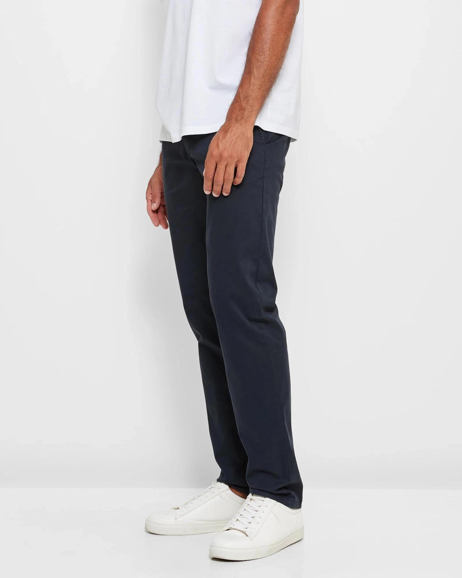 3 Target Straight Chino Pants NAVY, 3 of 5