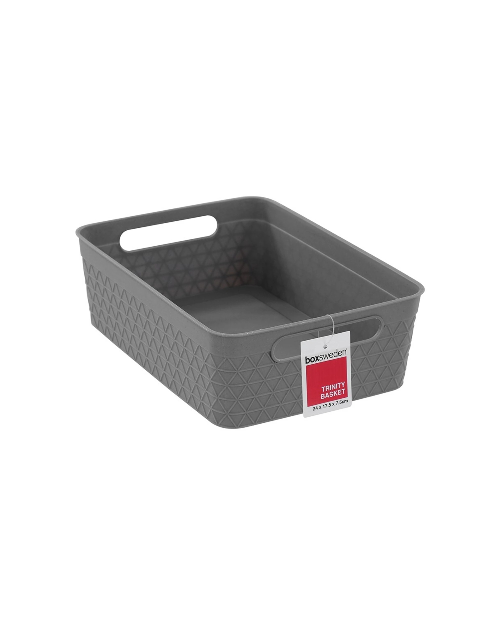 3 Boxsweden 6PK Trinity Basket Storage 24x17.5x7.5cm - Multi, 3 of 6