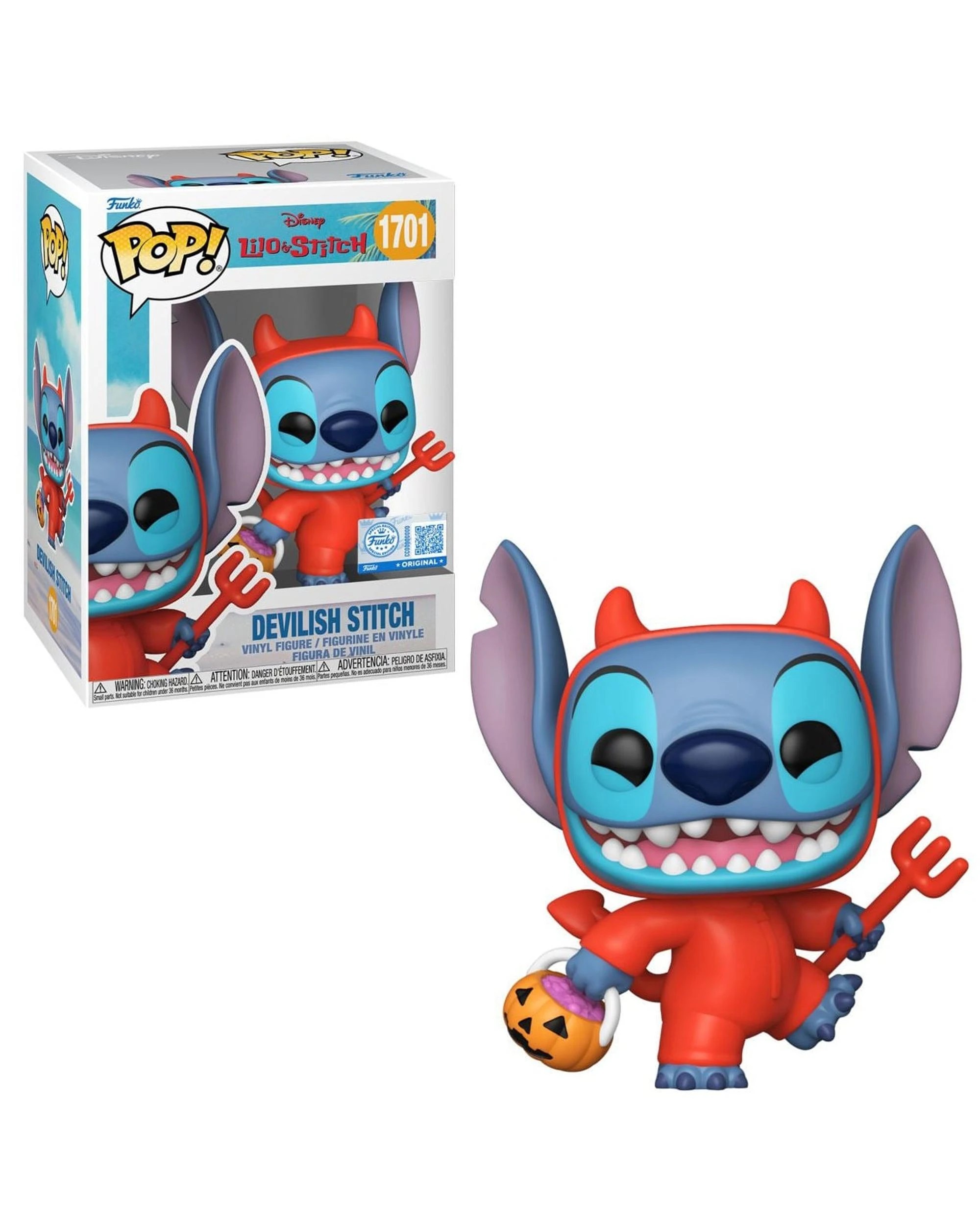 1 Disney Lilo and Stitch Devilish Stitch Funko POP! Vinyl, 1 of 6