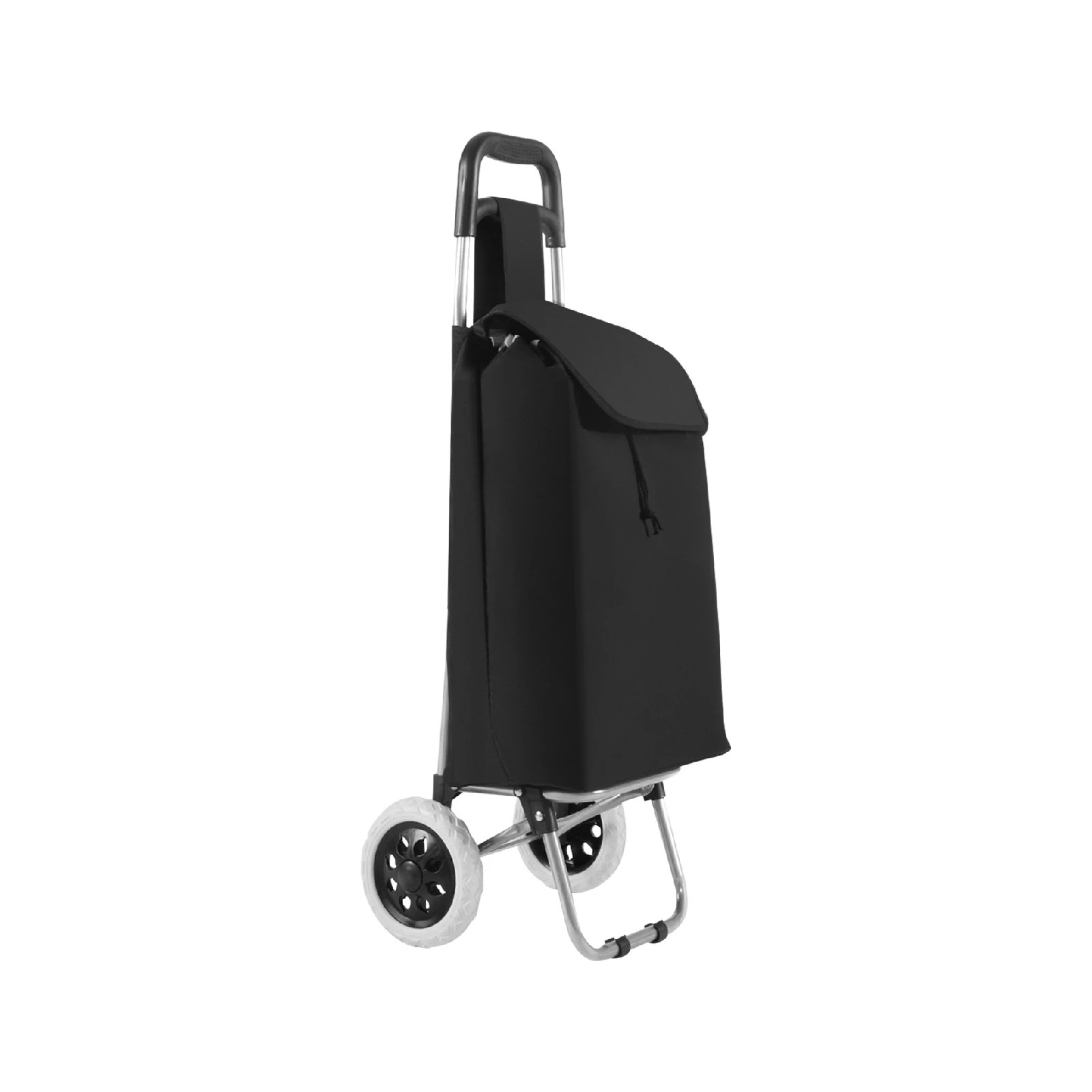 1 Costway Folding Shopping Cart Grocery Market Trolley Portable Storage Bag - Multi, 1 of 1