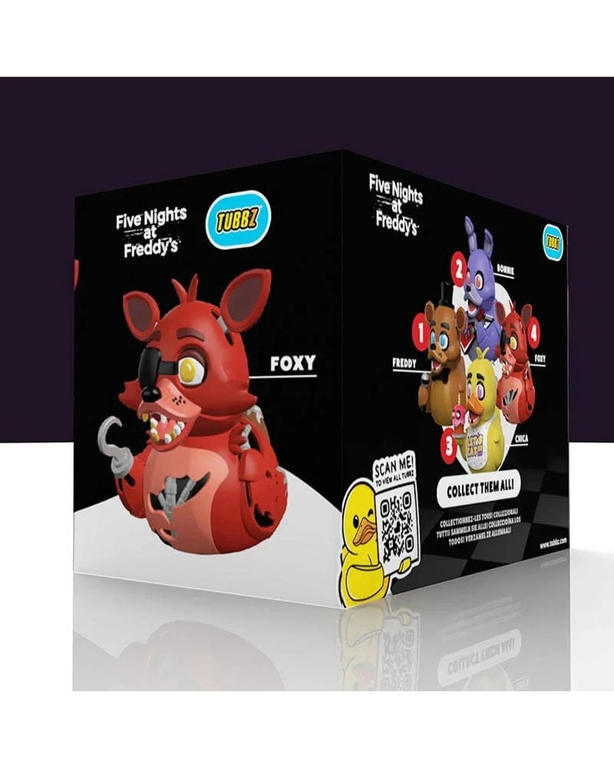 7 TUBBZ Five Nights at Freddy's Foxy Boxed Edition Cosplaying Duck Figure, 7 of 7
