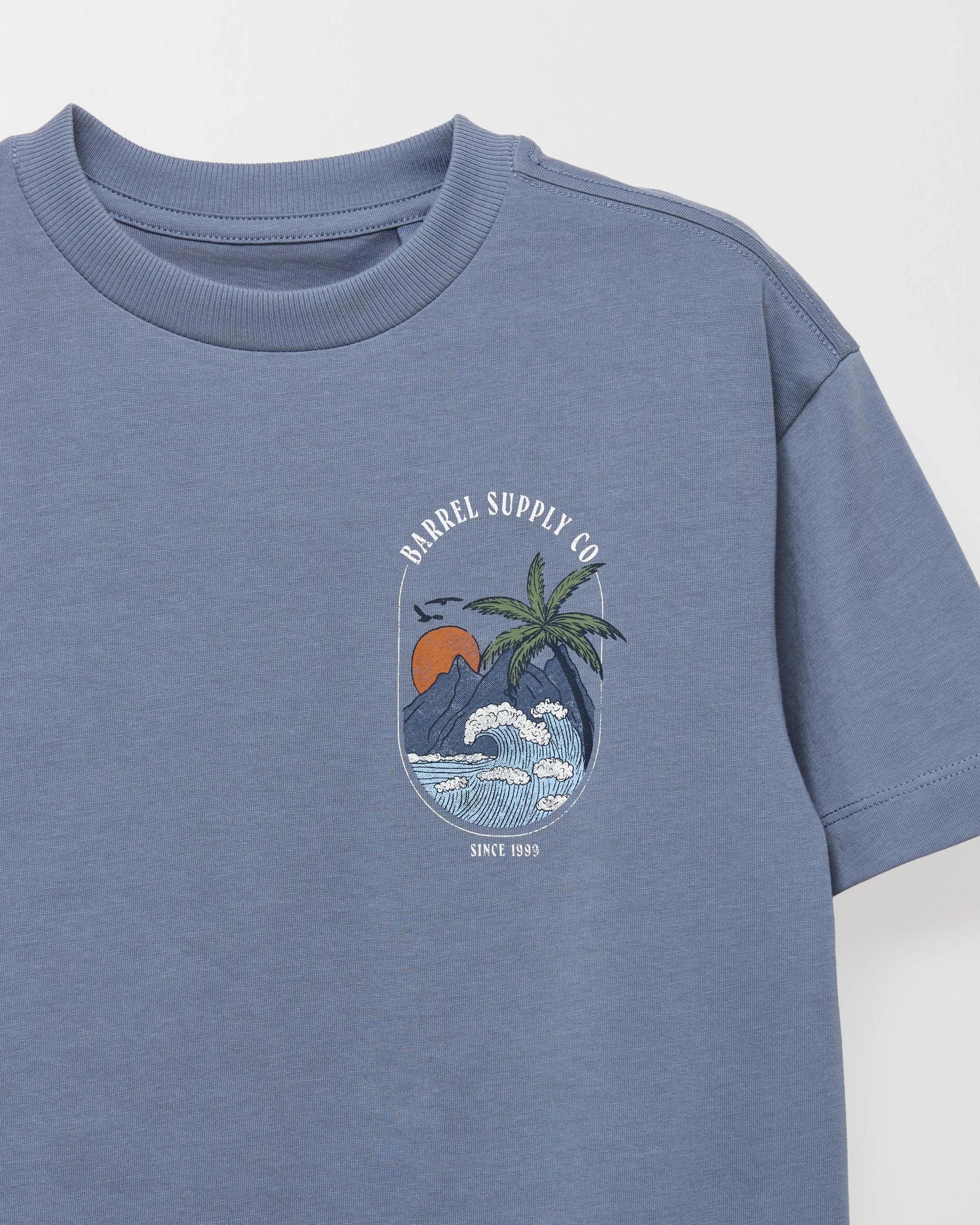 7 Target Kids Australian Cotton Short Sleeve Print T-Shirt FLINTSTONE, 7 of 7