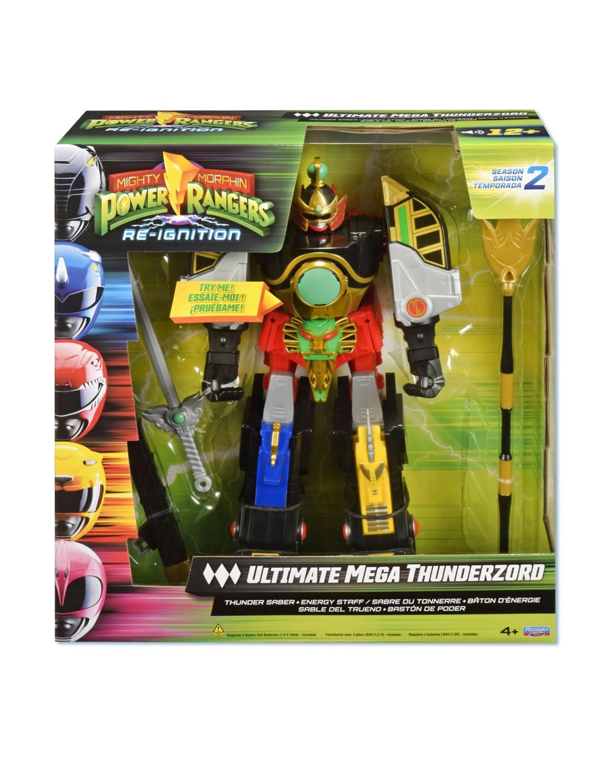 1 Power Rangers Re-Ignition Season 2 Ultimate Mega Thunderzord Action Figure, 1 of 4