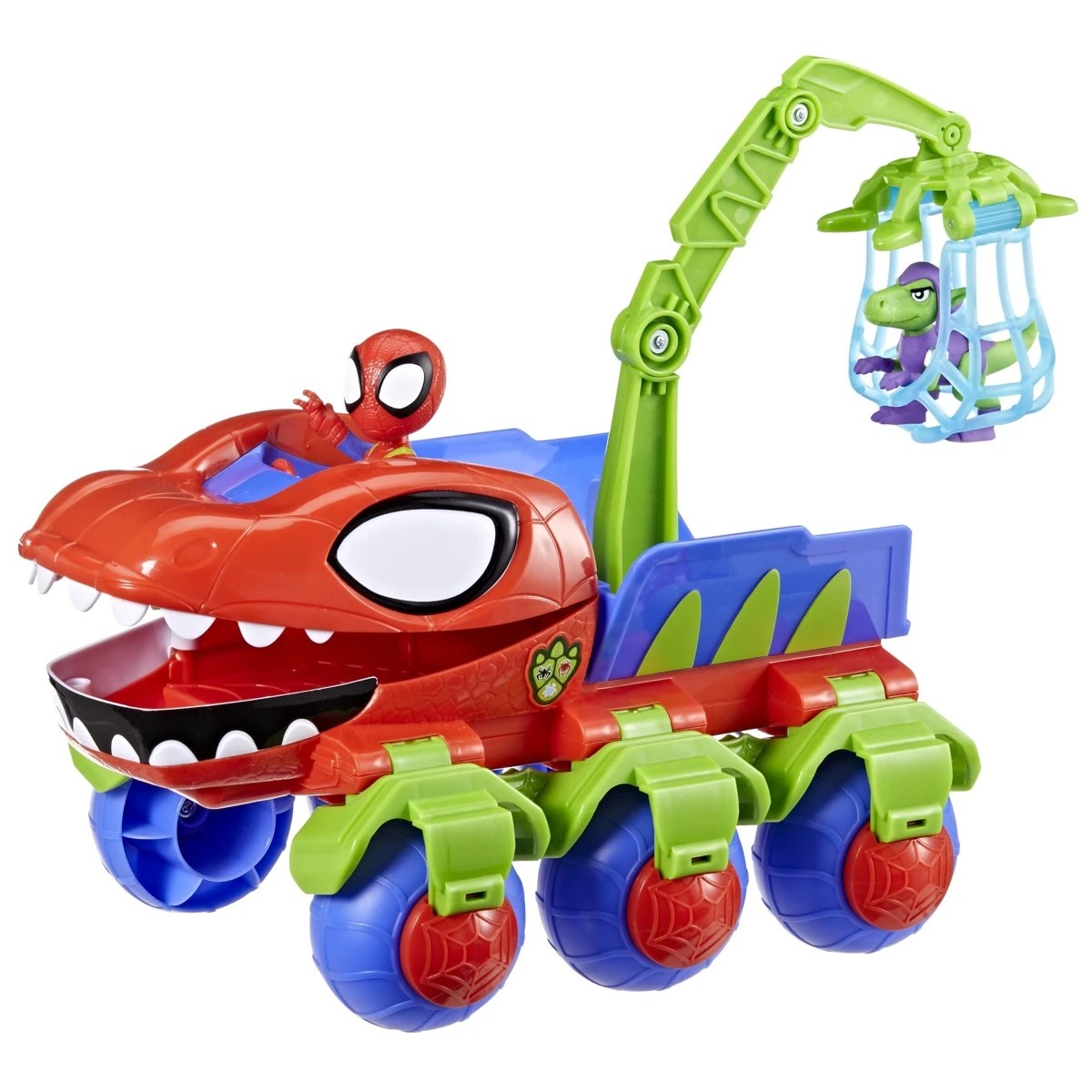 3 Disney Junior Marvel Spidey and His Amazing Friends: Dino Webs Vehicle, 3 of 4