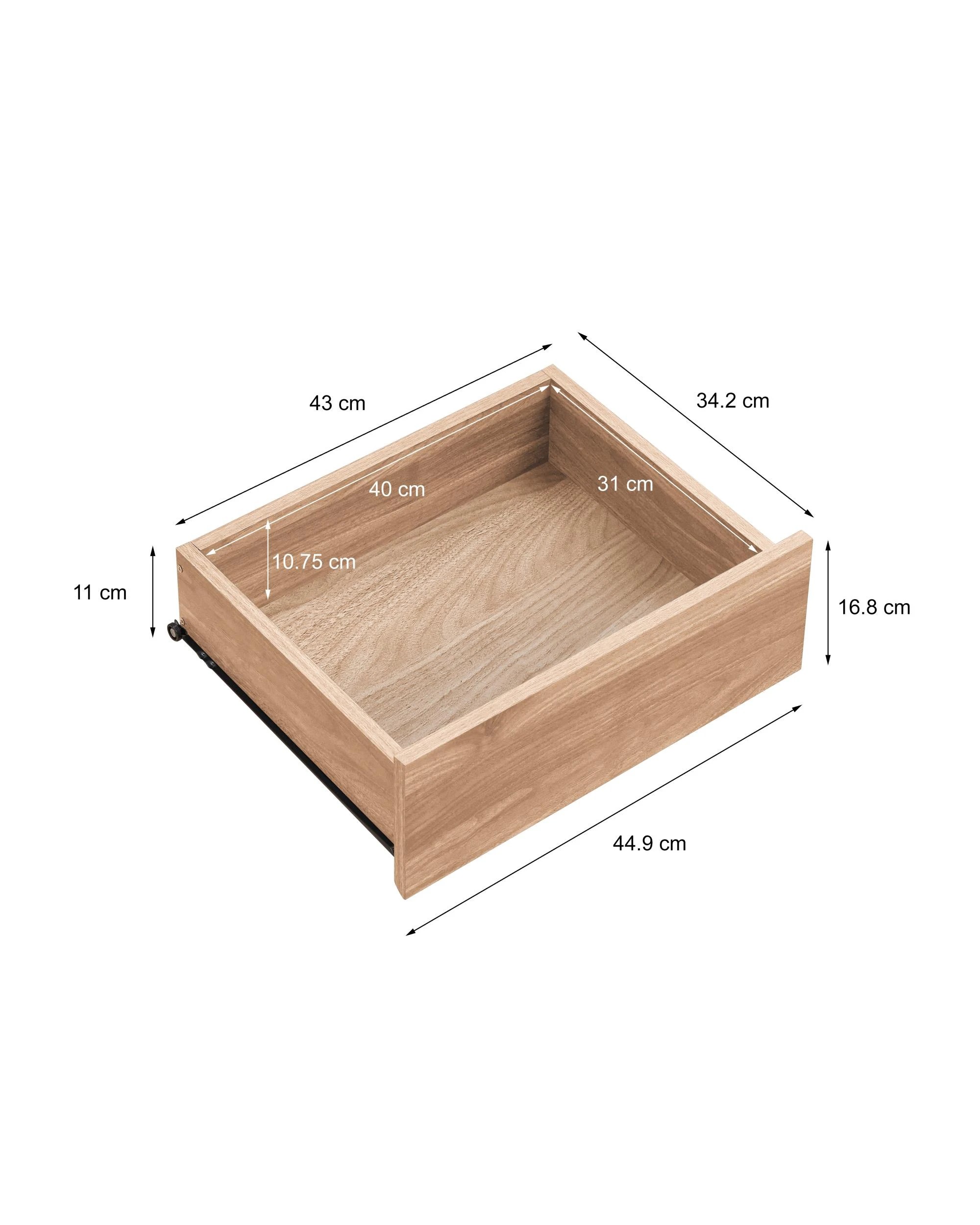 8 Kodu TV Entertainment Unit 180W 4 Drawers - Natural, 8 of 8