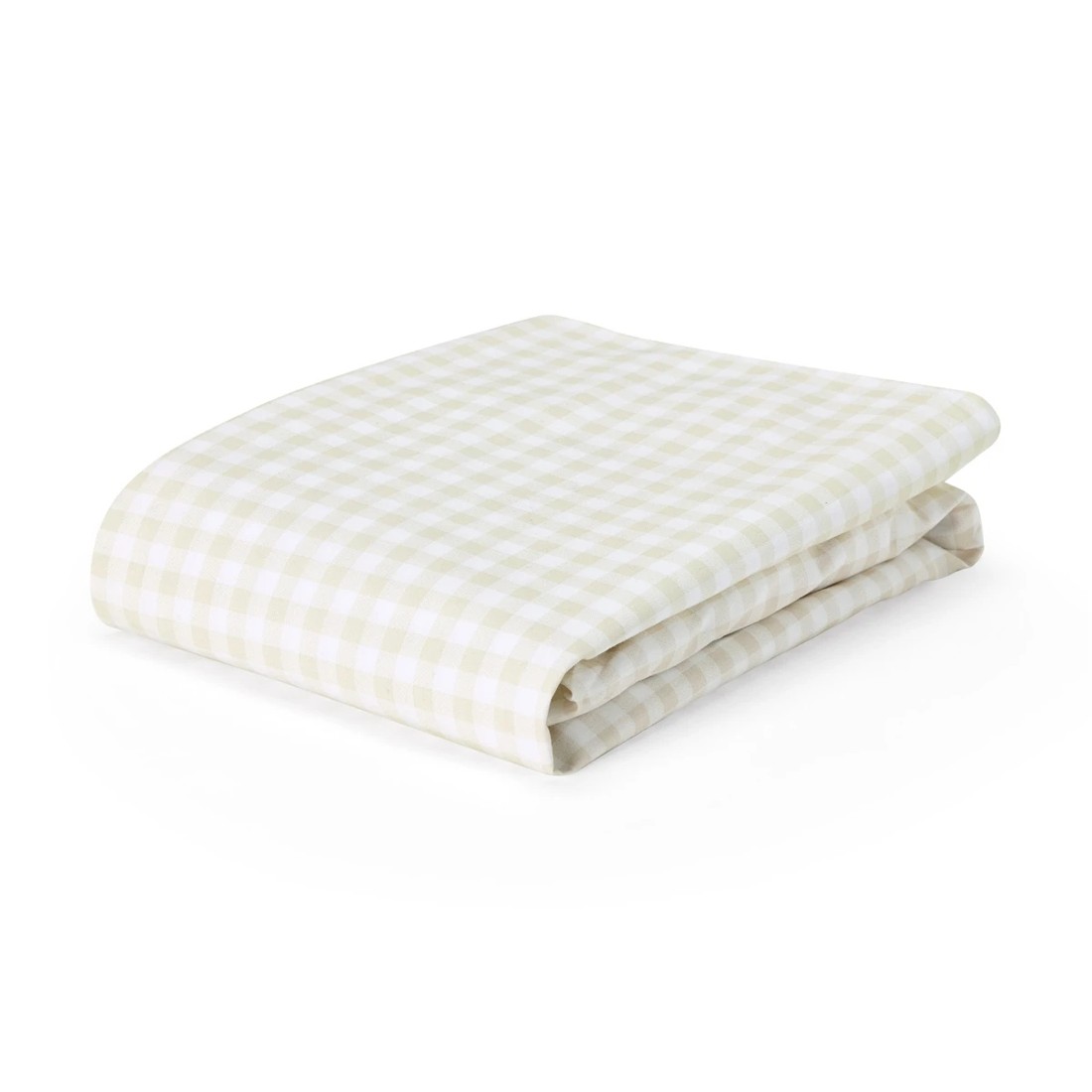 2 2 Pack Organic Cotton Fitted Cot Sheets - Australiana and Gingham, 2 of 5