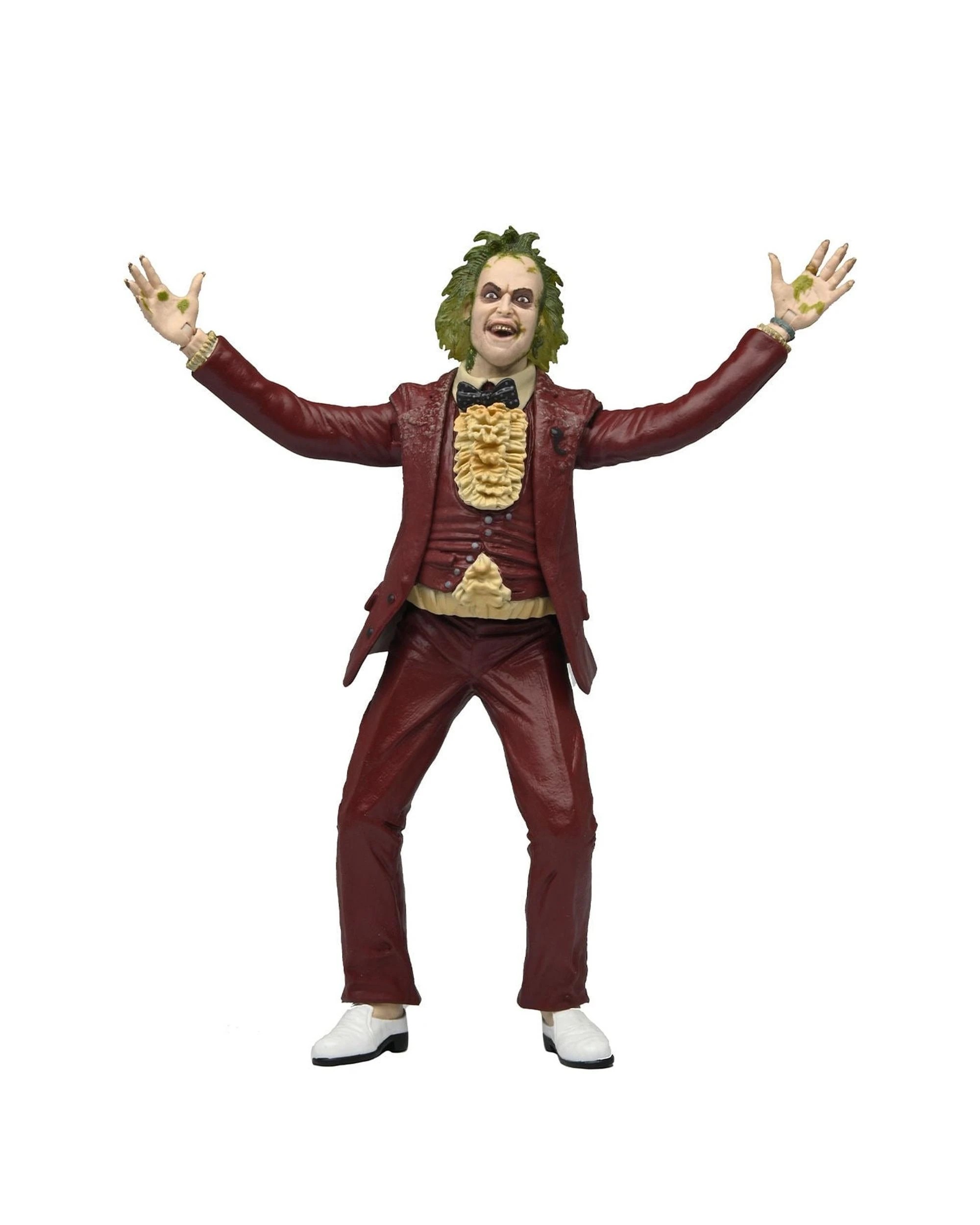 1 NECA Beetlejuice - 1988 -  Beetlejuice Red Tuxedo 7 inch Action Figure, 1 of 8