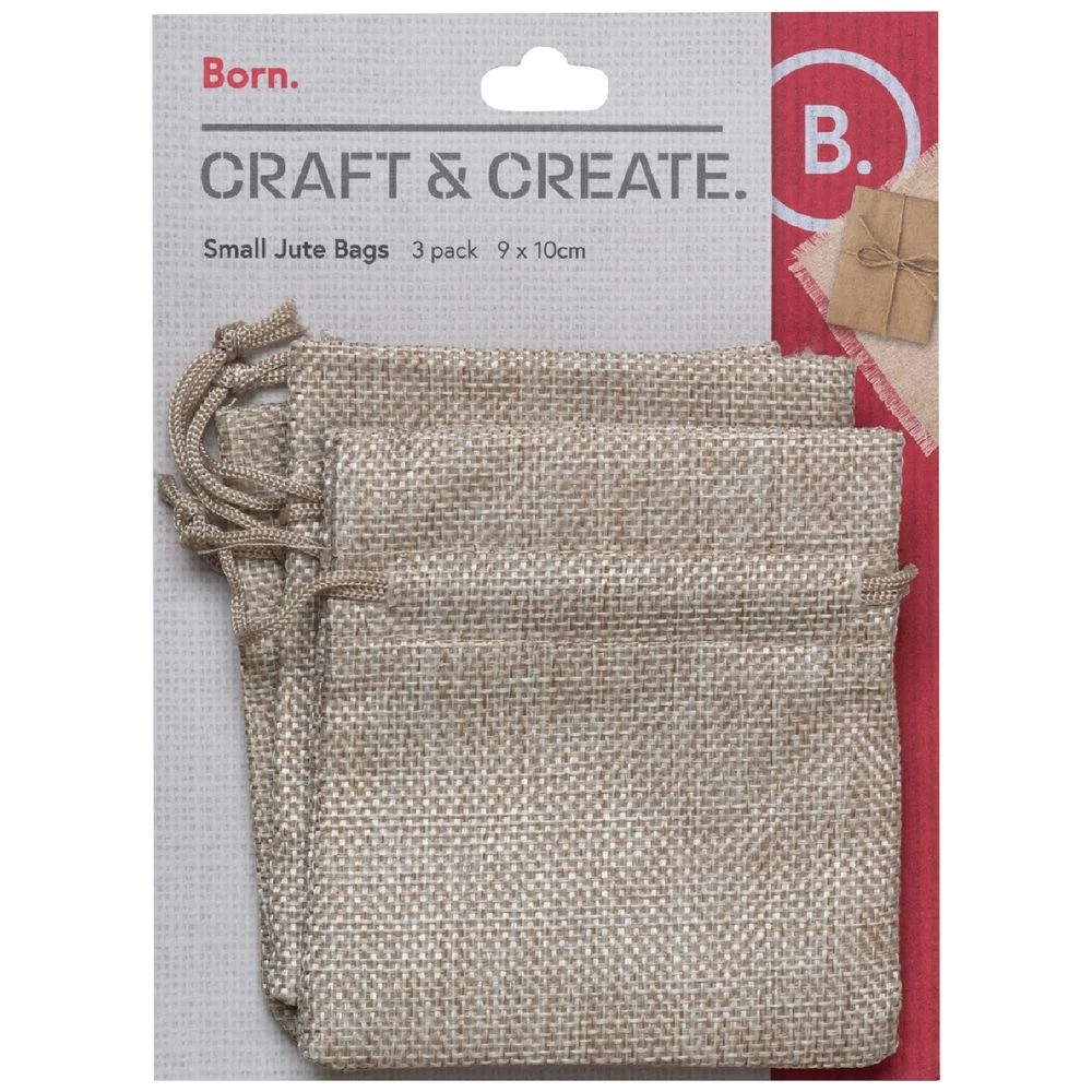 1 Born Jute Bags Small, 1 of 2