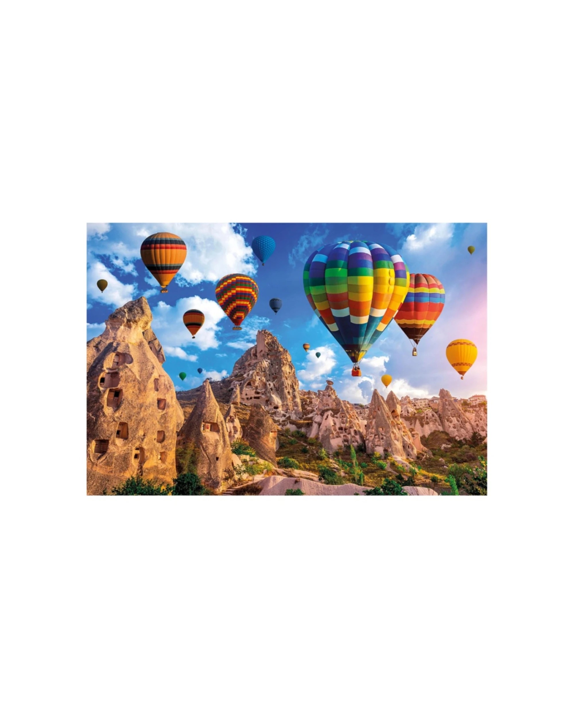 2 Clementoni Balloons In Cappadocia 1000 Piece Jigsaw Puzzle 69x50cm - Multi, 2 of 2