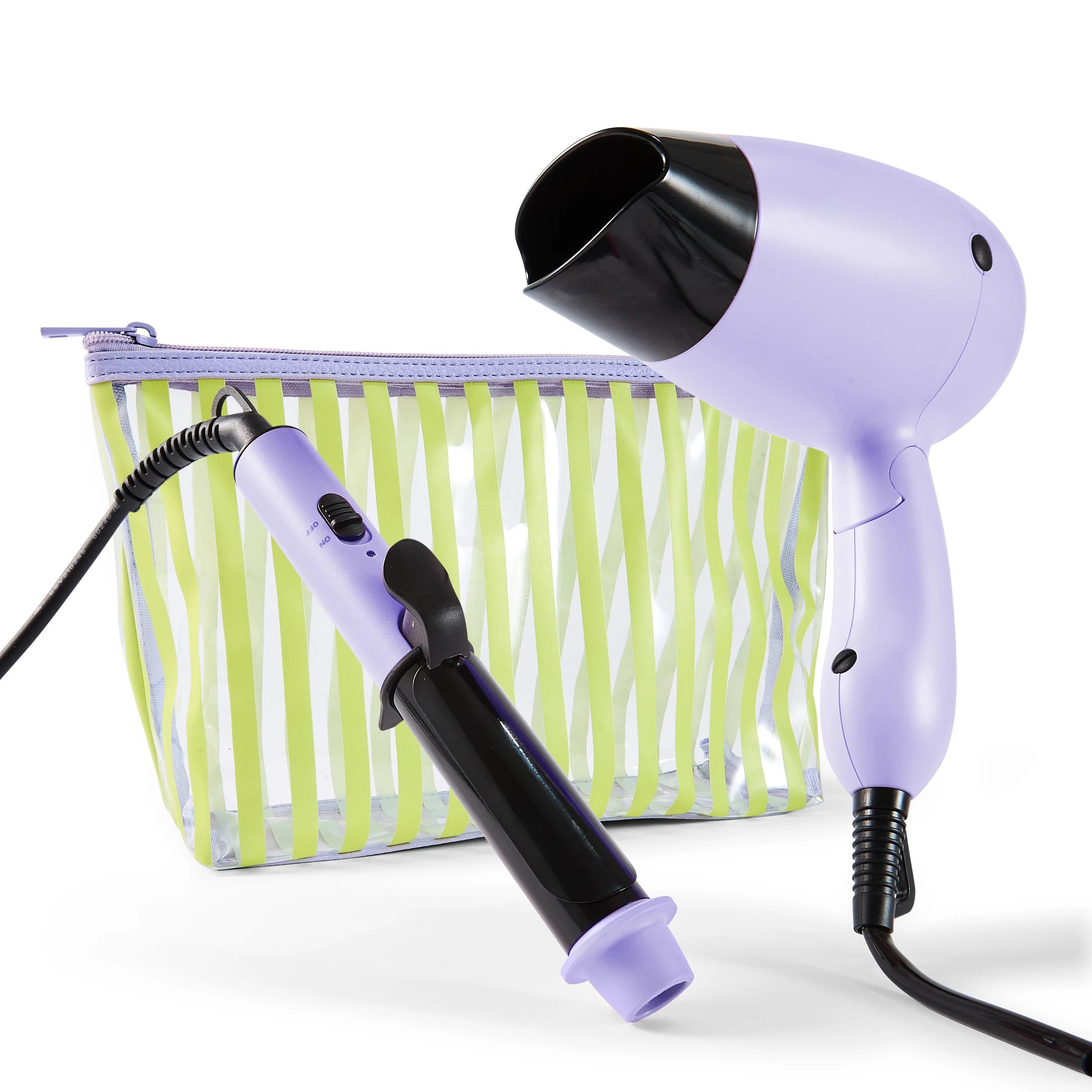 1 Mini Twin Hair Styler Pack - Purple, 1 of 9