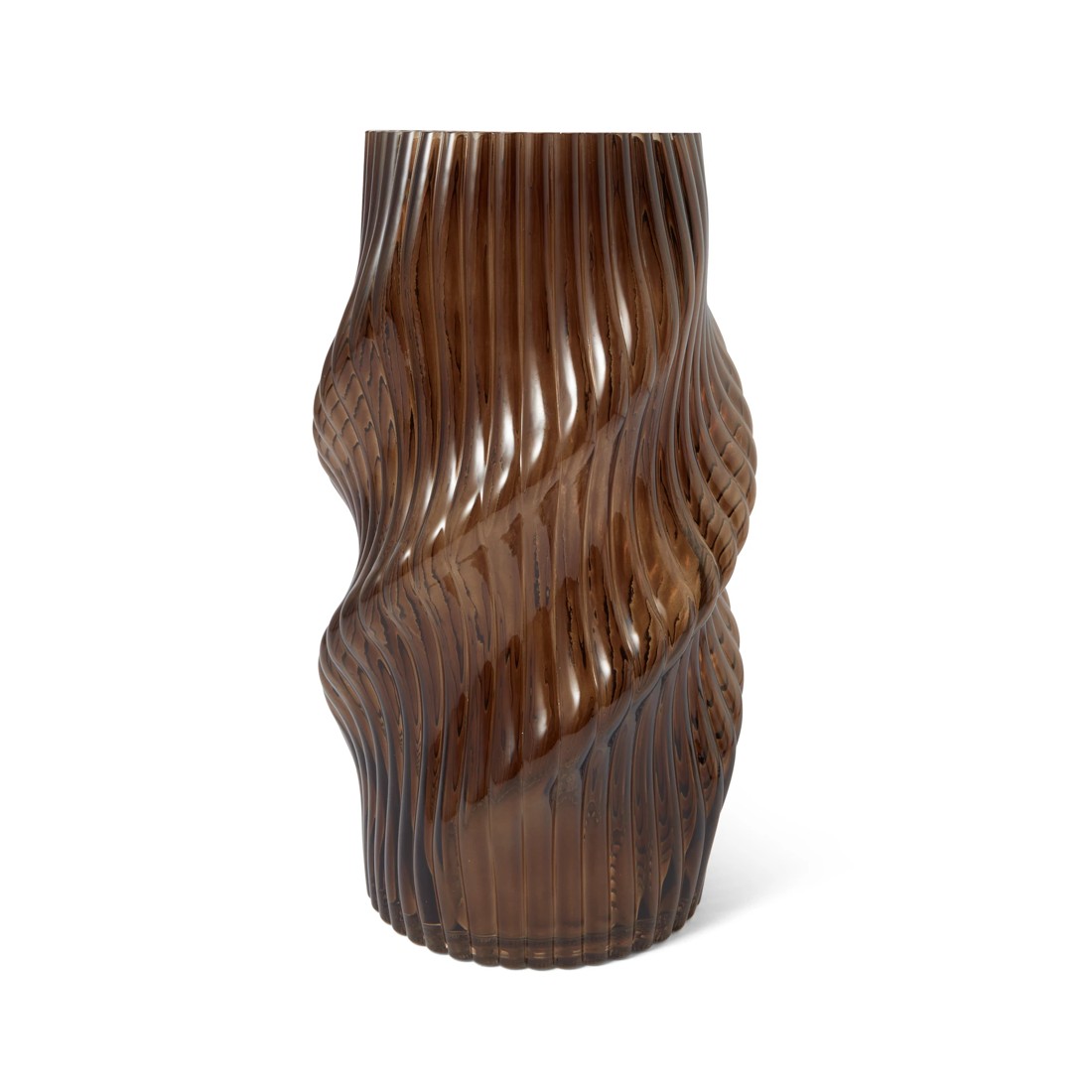 2 Linear Twist Glass Vase, 2 of 7