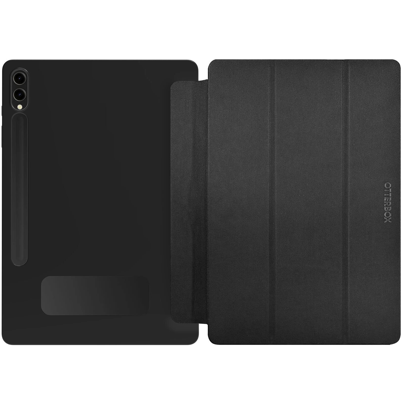 4 OtterBox React Folio Case For Samsung Galaxy Tab S9 Plus 12.4" - Black, 4 of 4