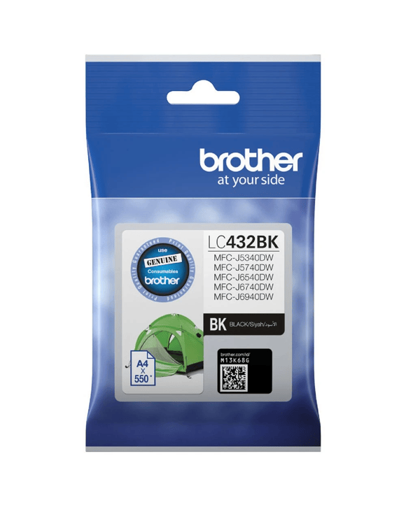 Brother LC 432BK Ink Cartridge Black