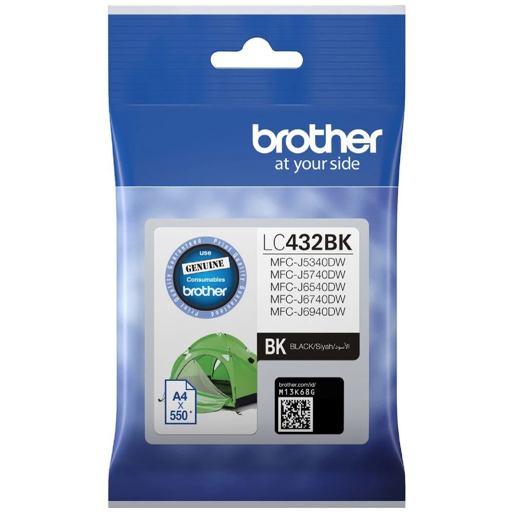 1 Brother LC 432BK Ink Cartridge Black, 1 of 1