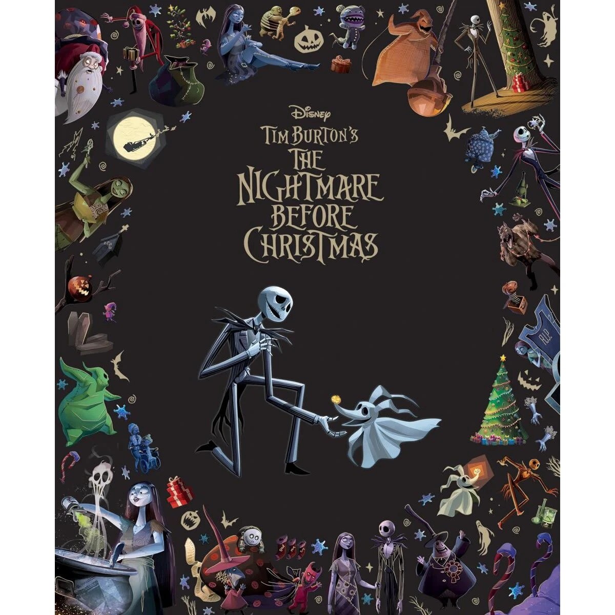 1 Disney: Tim Burton's The Nightmare Before Christmas - Book