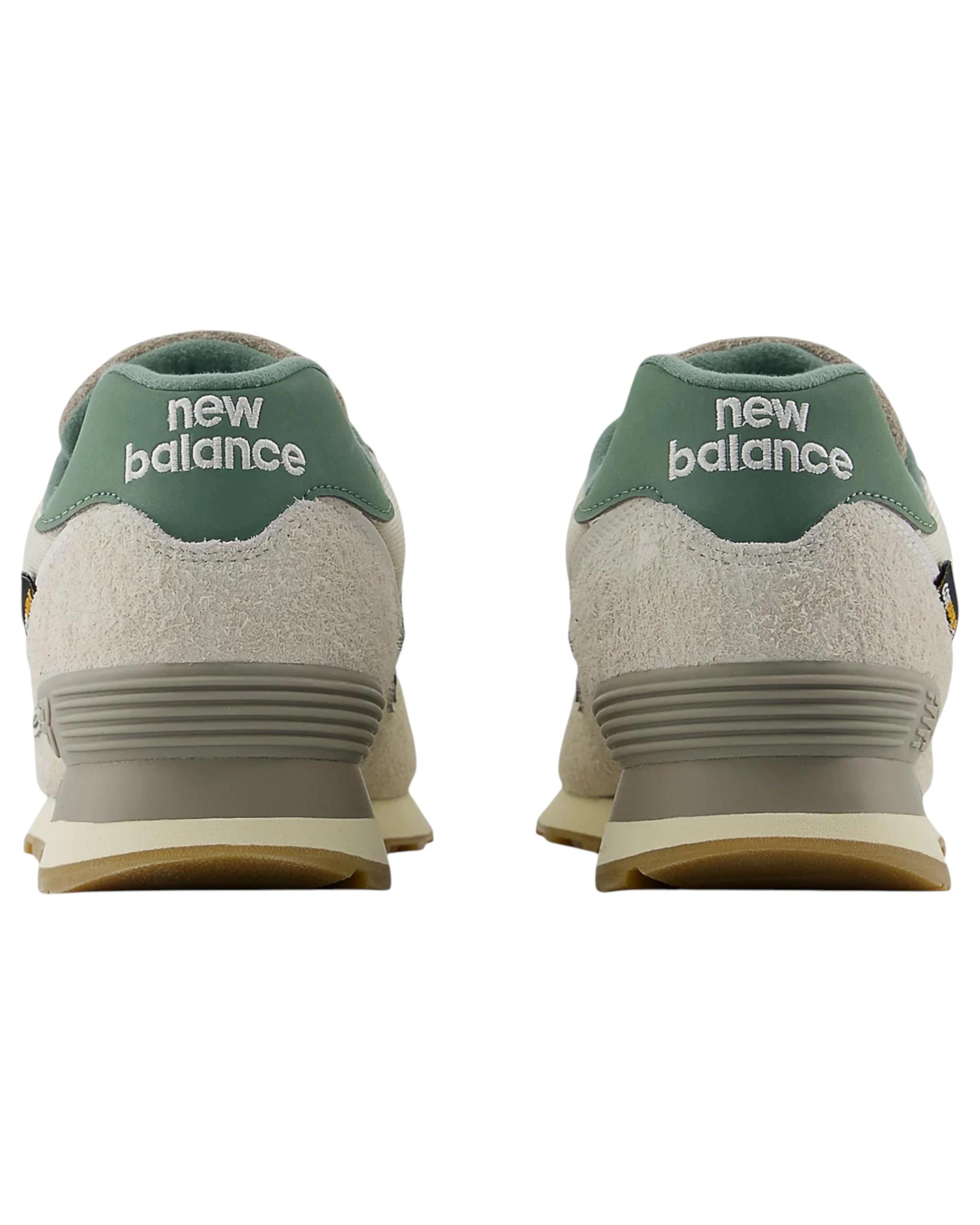 3 New Balance Mens 574 Athletic Shoes GREY MULTI, 3 of 6