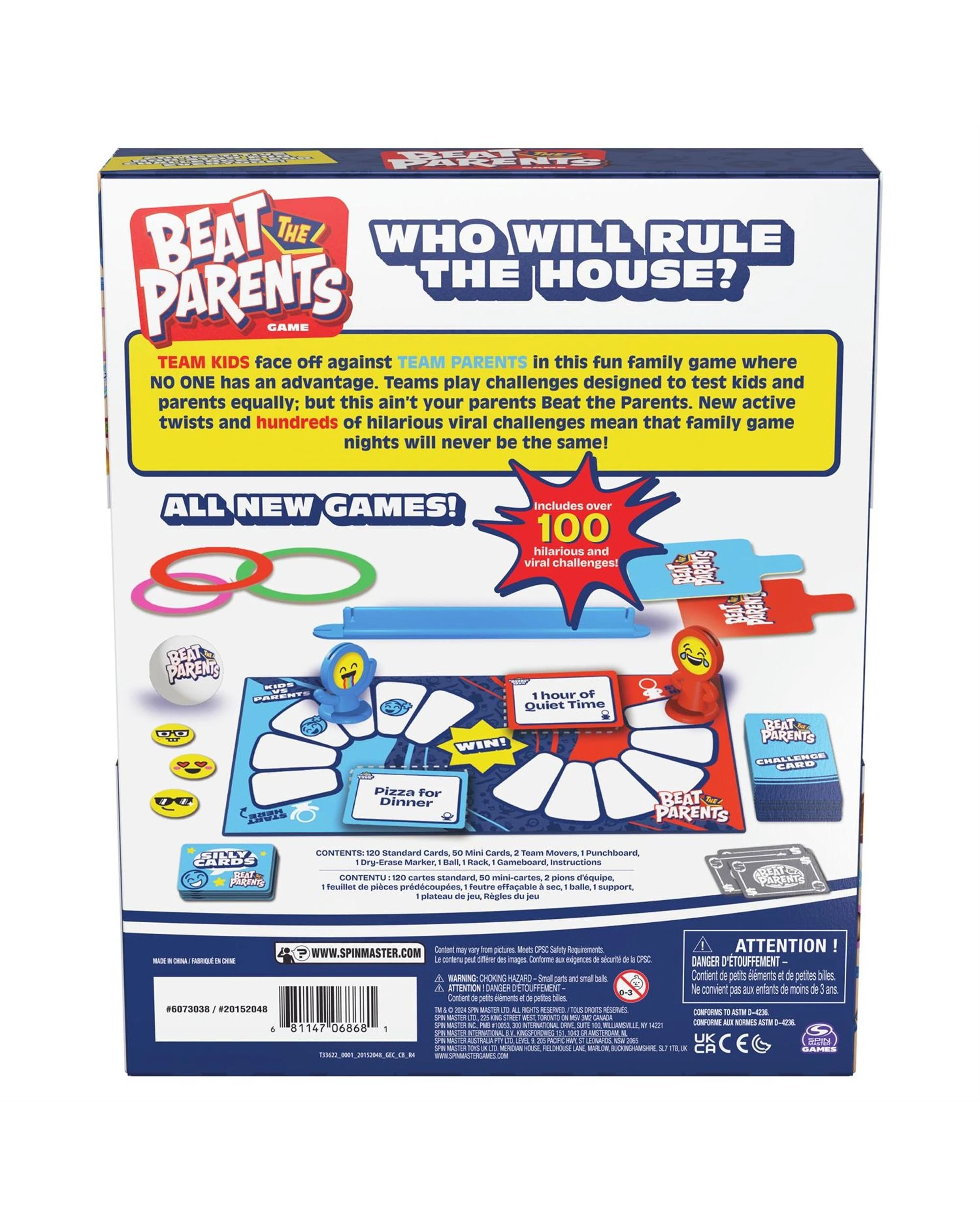7 Beat the Parents - 2025 Edition -  Board Game, 7 of 7
