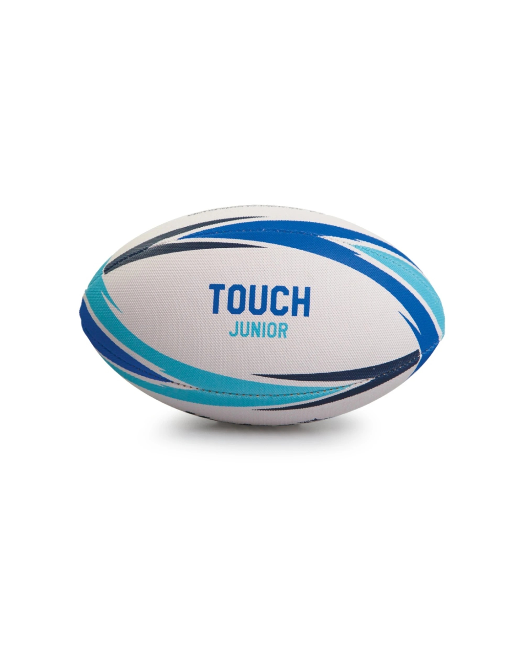 2 Victor Sports Rugby Touch Ball Training Durable Hand Stitched Junior Size - Multi, 2 of 2