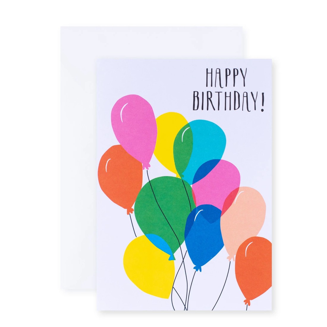 1 Creative Publishing from Hallmark Birthday Card - Balloons, 1 of 3
