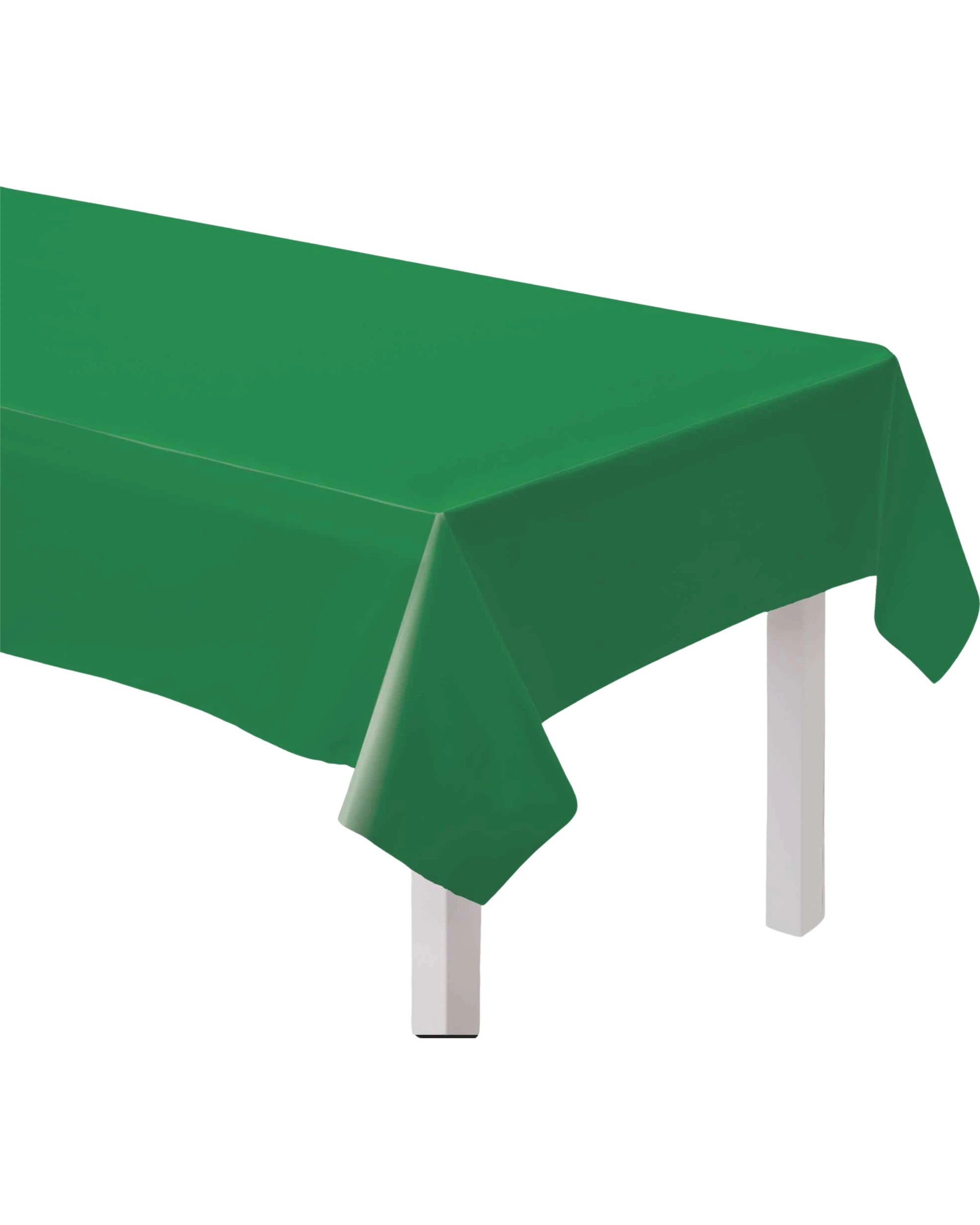 2 Anagram Festive Rectangle Paper Tablecloth - Green, 2 of 4