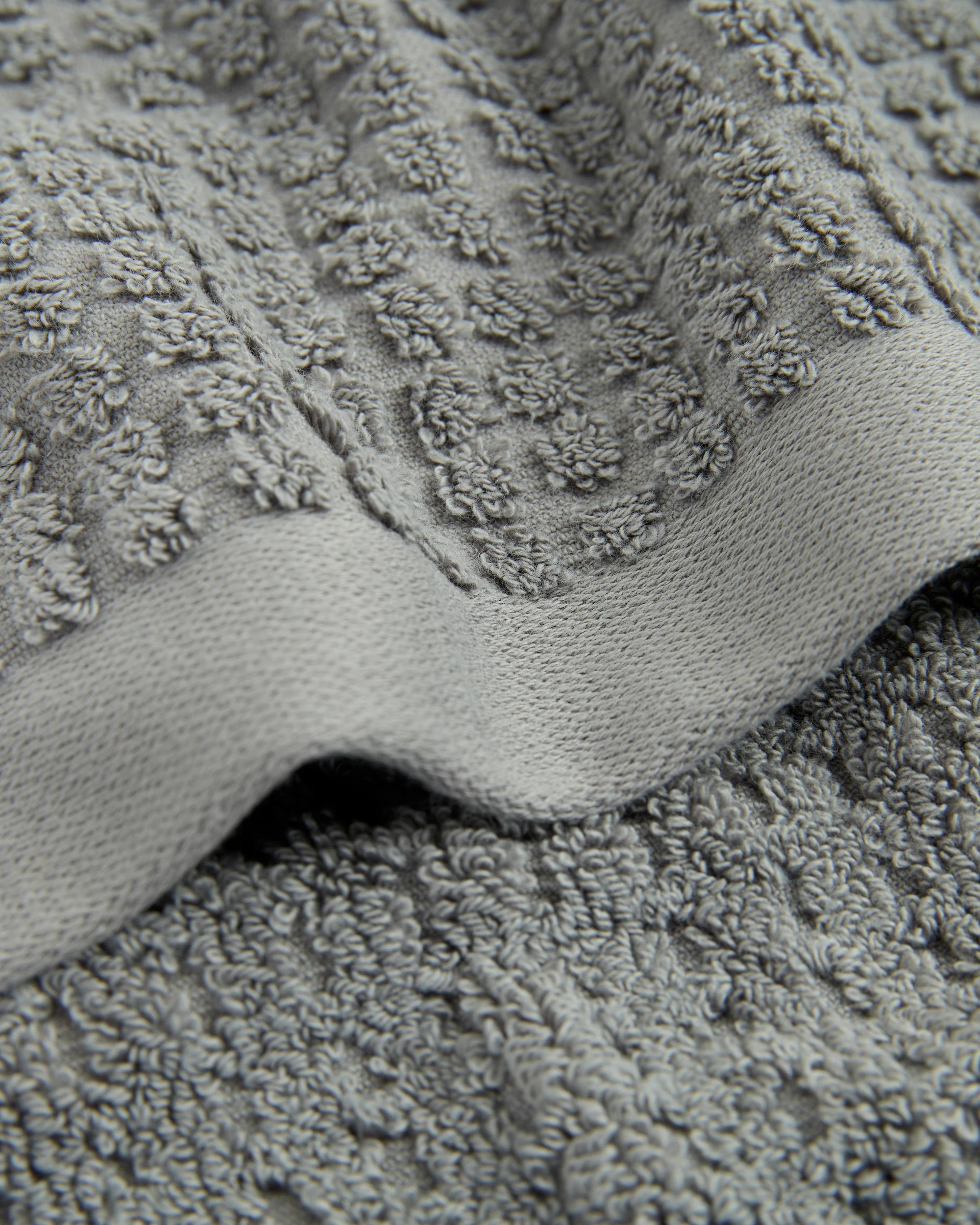 2 Target Cassie Textured Australian Cotton 2 Pack Hand Towel - Grey, 2 of 2