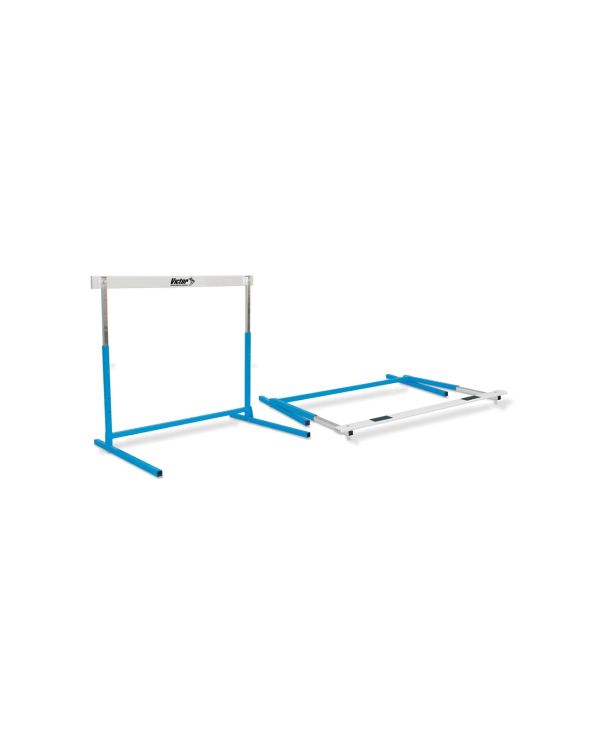 1 Victor Sports Hurdle Collapsible Adjustable Height Steel Senior - Metallic, 1 of 1