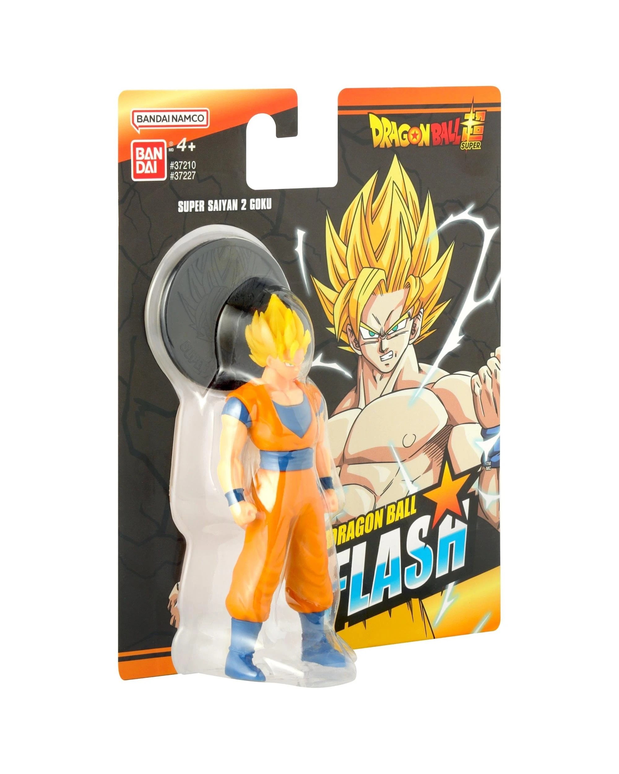 3 Dragon Ball Super Flash Series Super Saiyan 2 Goku Figure, 3 of 4