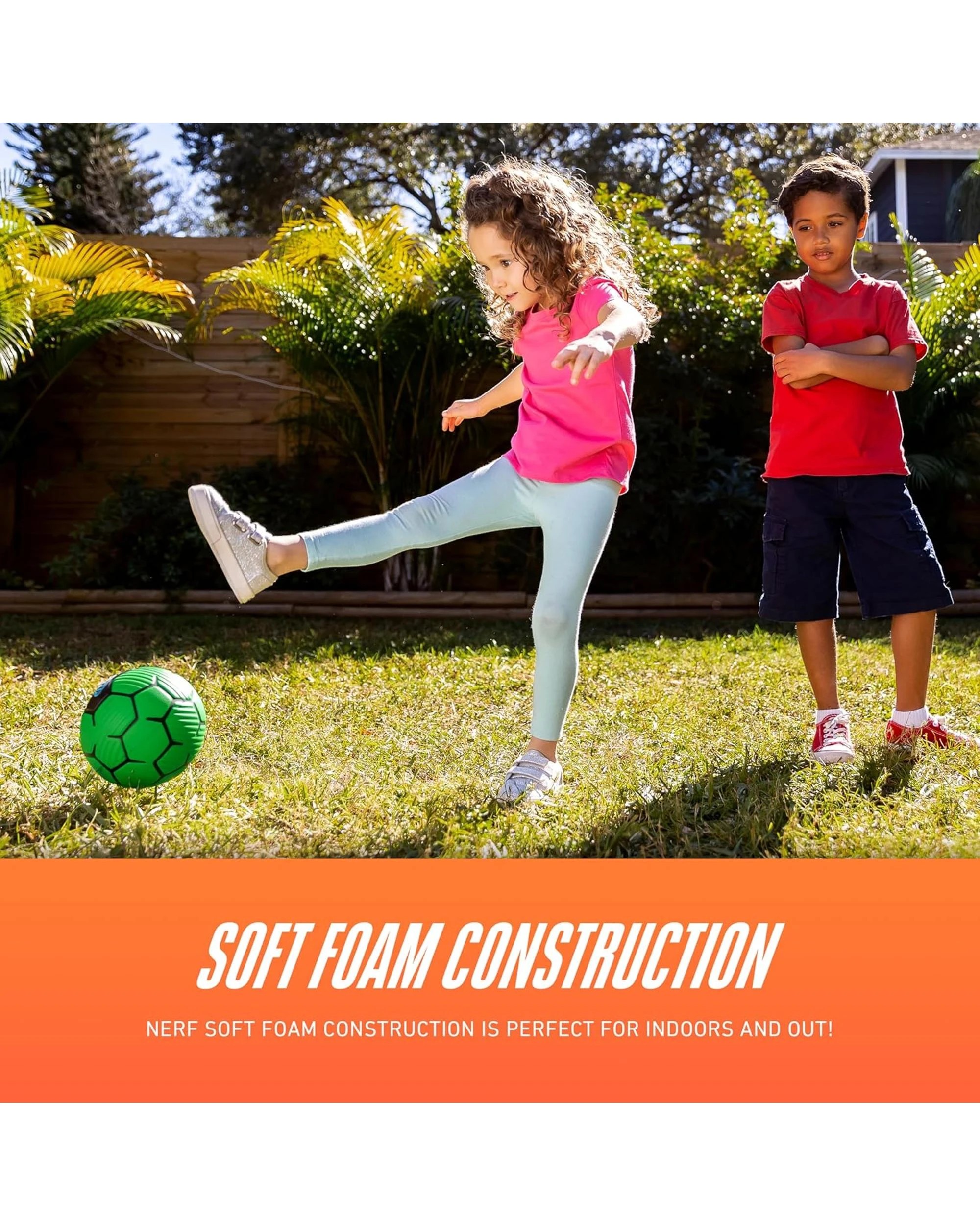 4 Nerf Proshot Foam Soccer Ball, 4 of 5