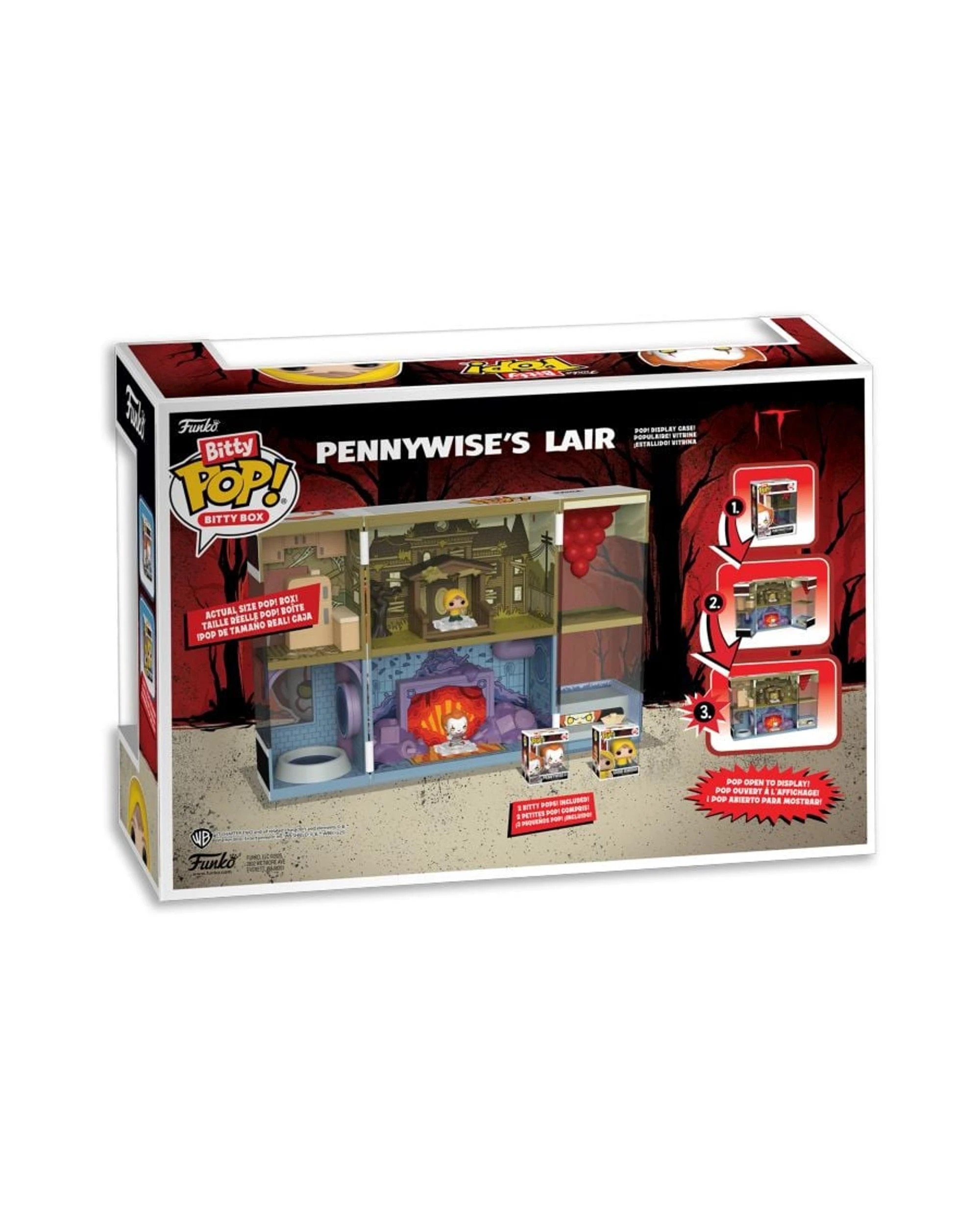 8 IT Pennywise's Lair Bitty Box Playset Funko POP! Vinyl, 8 of 8