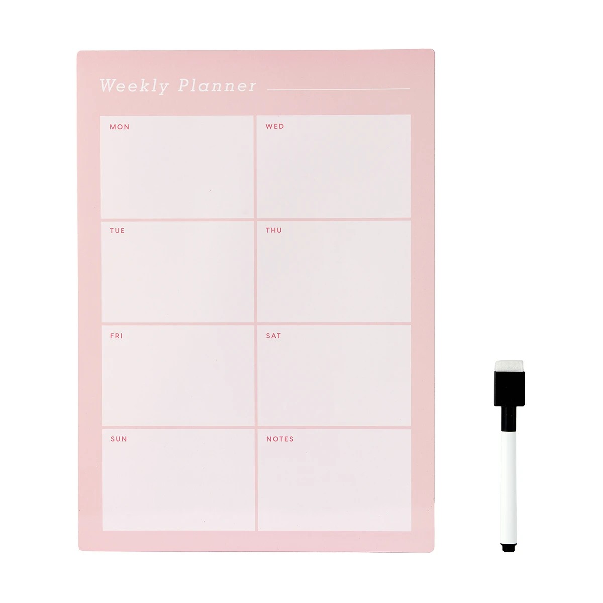 1 Magnetic Weekly Whiteboard Set, 1 of 8