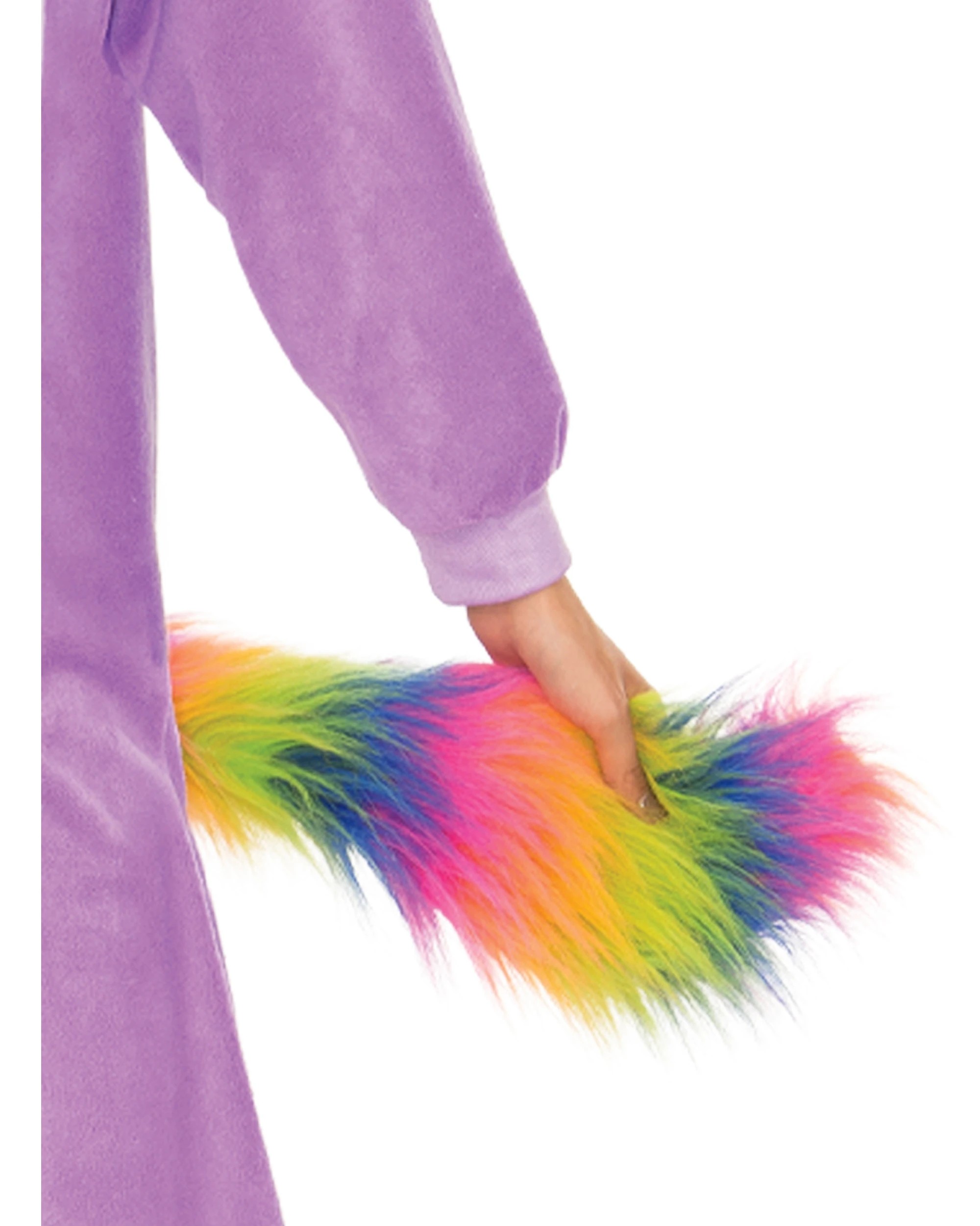 3 Rubies Unicorn Hooded Onesie Dress Up Costume Size L XL - Purple, 3 of 3