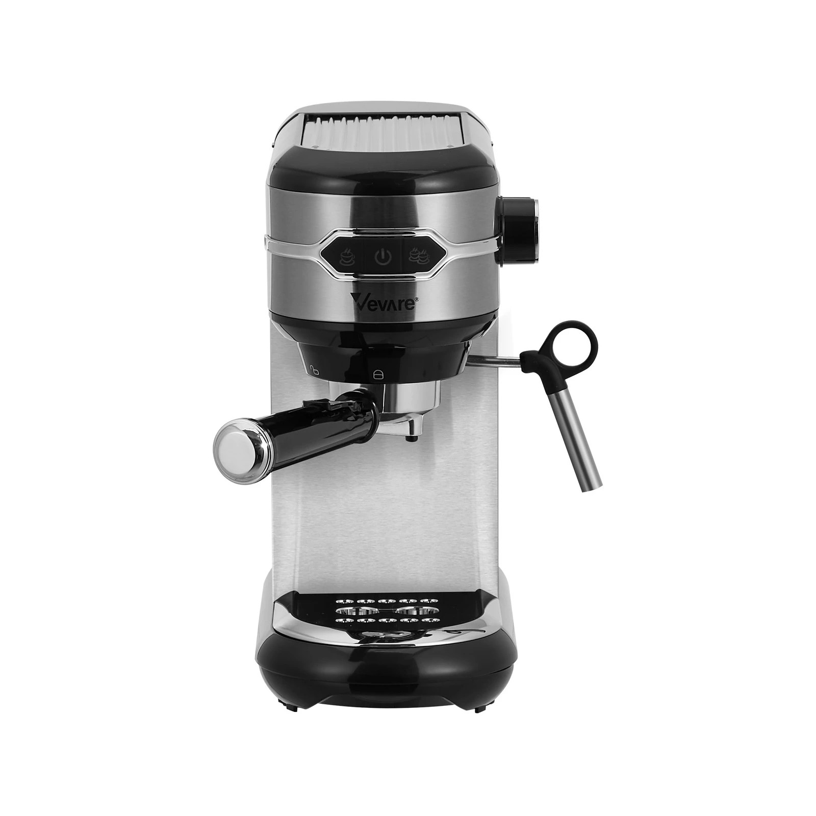 7 Vevare Espresso Coffee Machine Latter Cappuccino Maker 19 Bar Milk Frother - Silver, 7 of 8