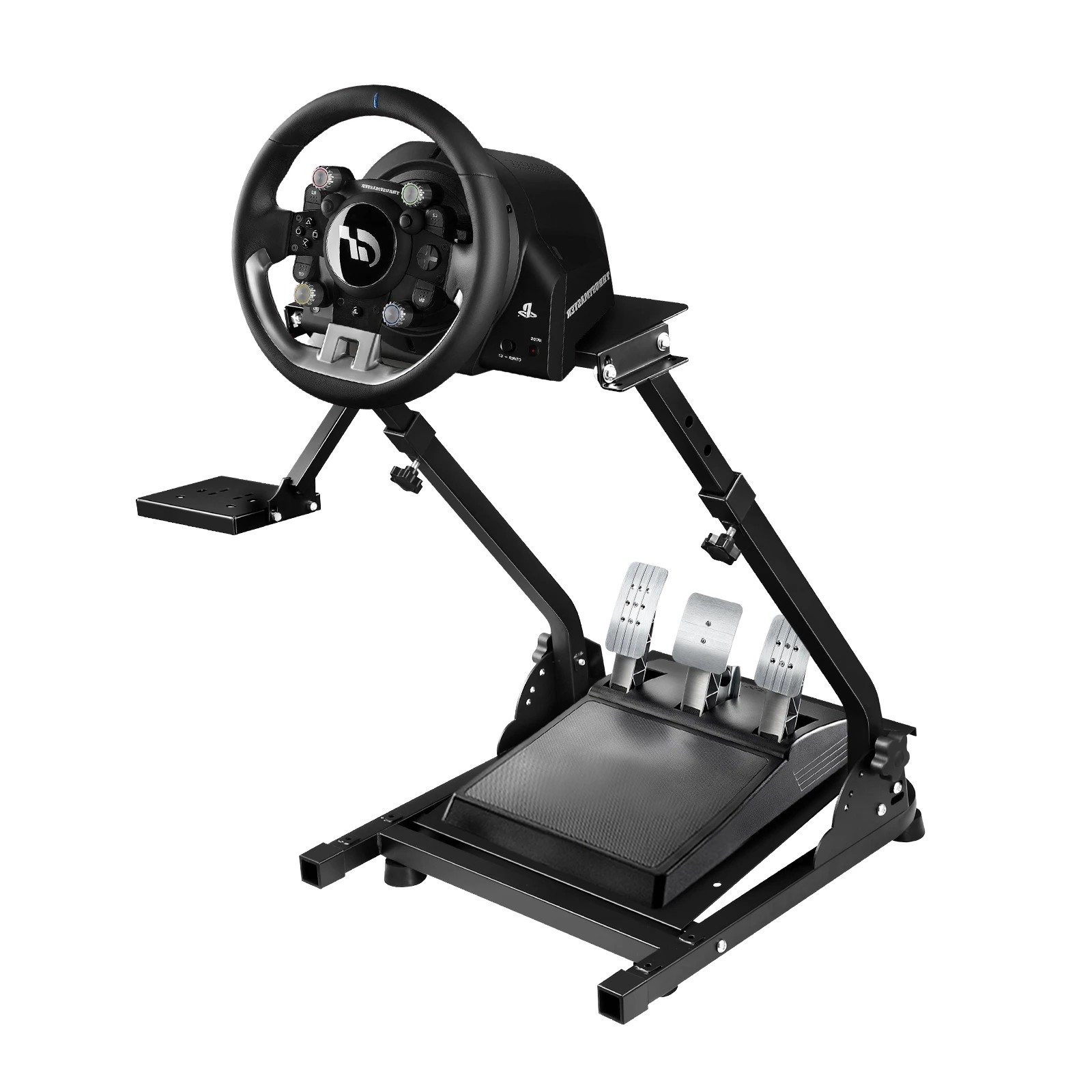 4 Ausway Adjustable Gaming Racing Simulator Steering Wheel Stand for Logitech G25 G920 PS2 PS3 Xbox, 4 of 6