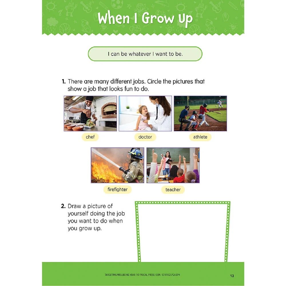 5 Targeting Wellbeing Year 1, 5 of 7