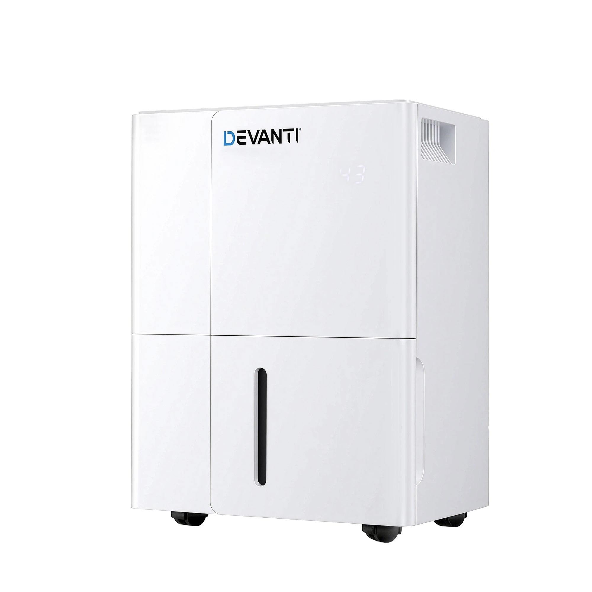 1 Devanti 30L/Day Dehumidifier Home Air Dryer Mould Moisture 4.7L - White, 1 of 2